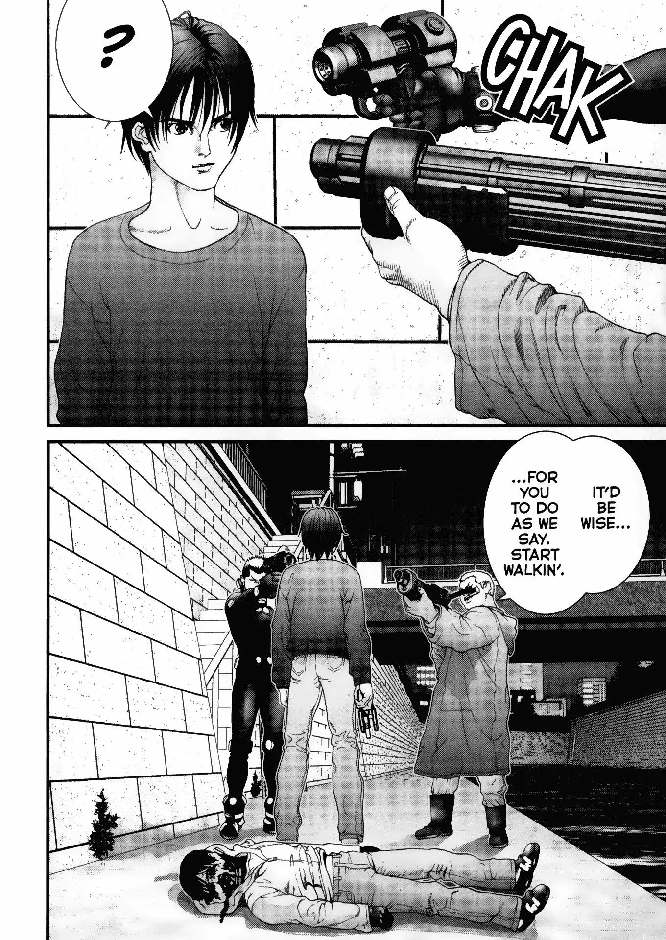 Gantz Chapter 42 page 18 - Chapter 42: Vol.4 0042: Complicated Information