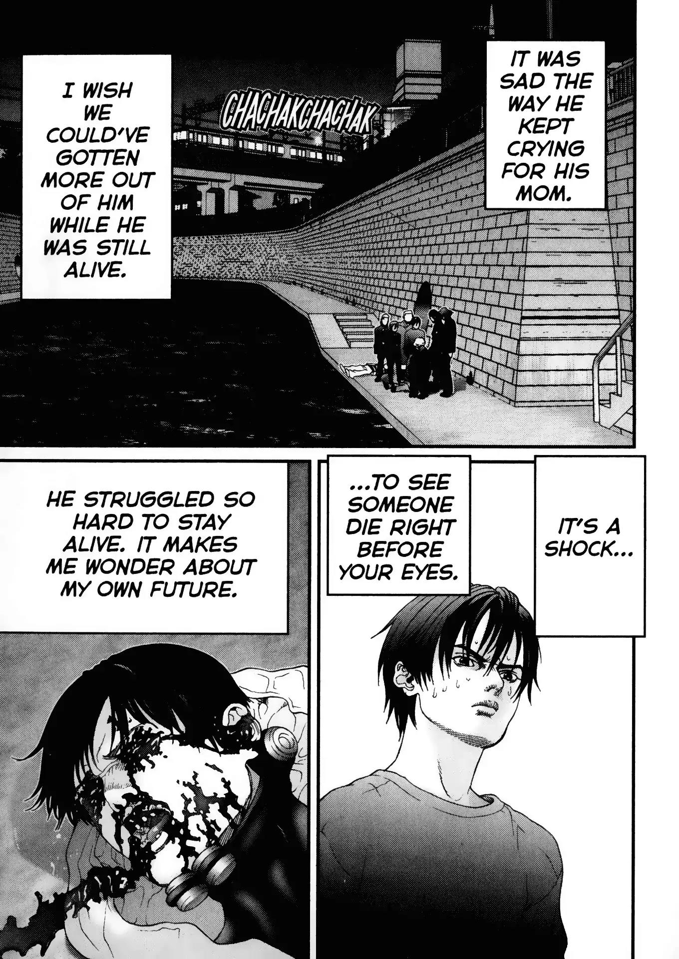 Gantz Chapter 42 page 3 - Chapter 42: Vol.4 0042: Complicated Information