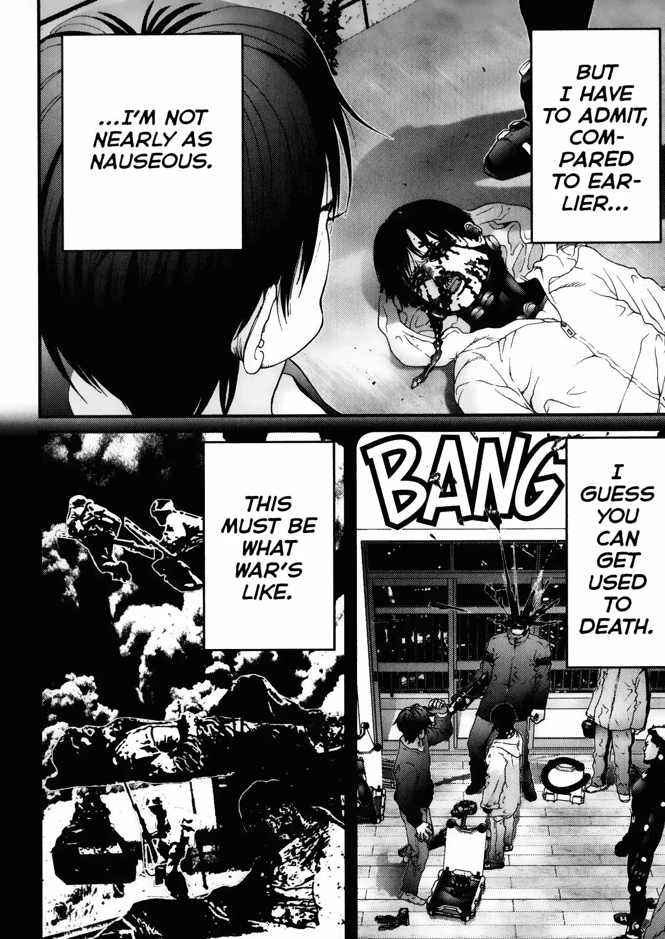 Gantz Chapter 42 page 4 - Chapter 42: Vol.4 0042: Complicated Information