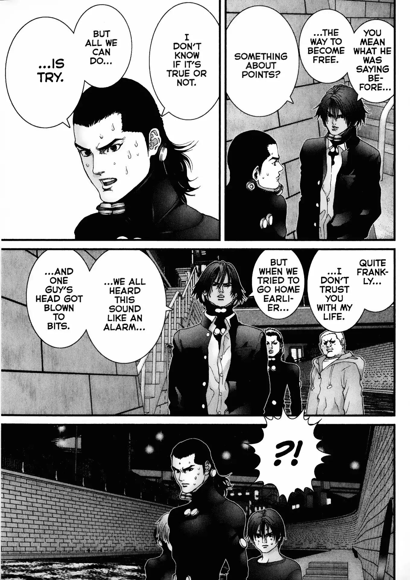 Gantz Chapter 42 page 9 - Chapter 42: Vol.4 0042: Complicated Information