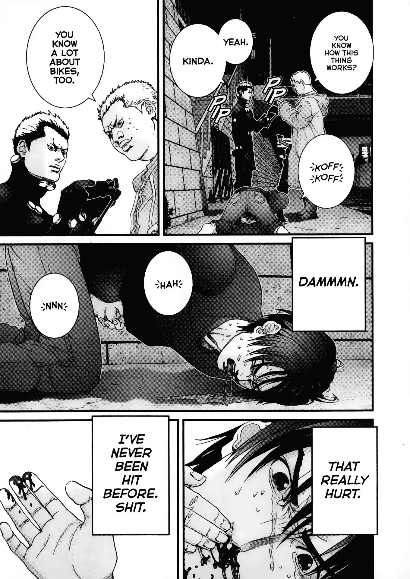 Gantz Chapter 43 page 5 - Chapter 43: Vol.4 0043: An Unexpected Development