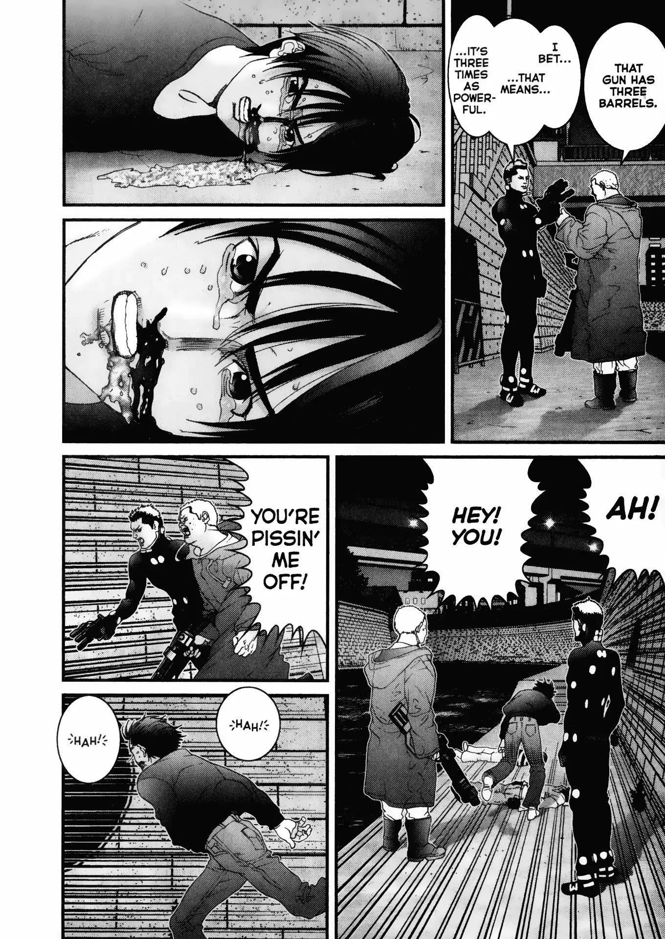 Gantz Chapter 43 page 6 - Chapter 43: Vol.4 0043: An Unexpected Development