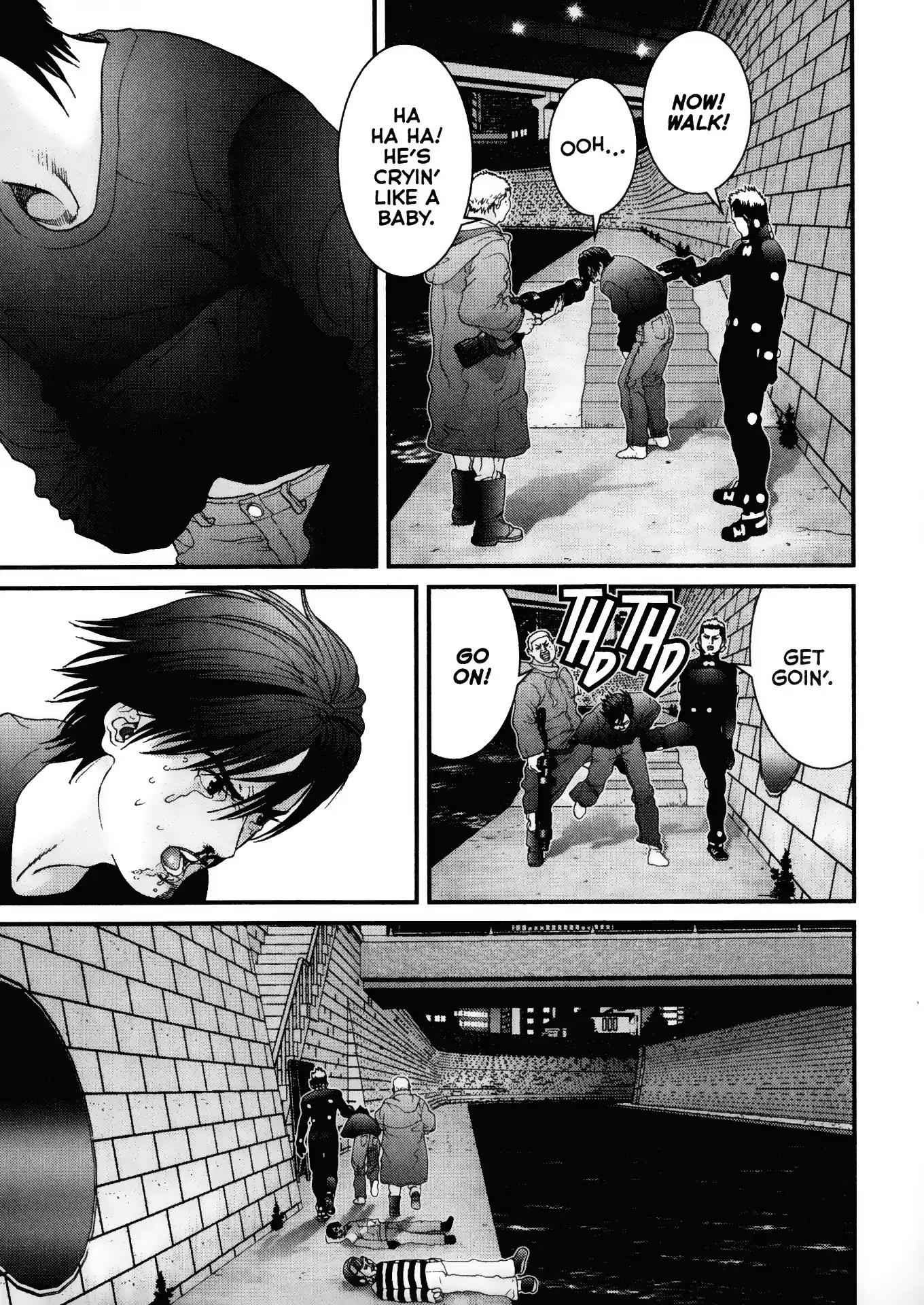 Gantz Chapter 43 page 9 - Chapter 43: Vol.4 0043: An Unexpected Development