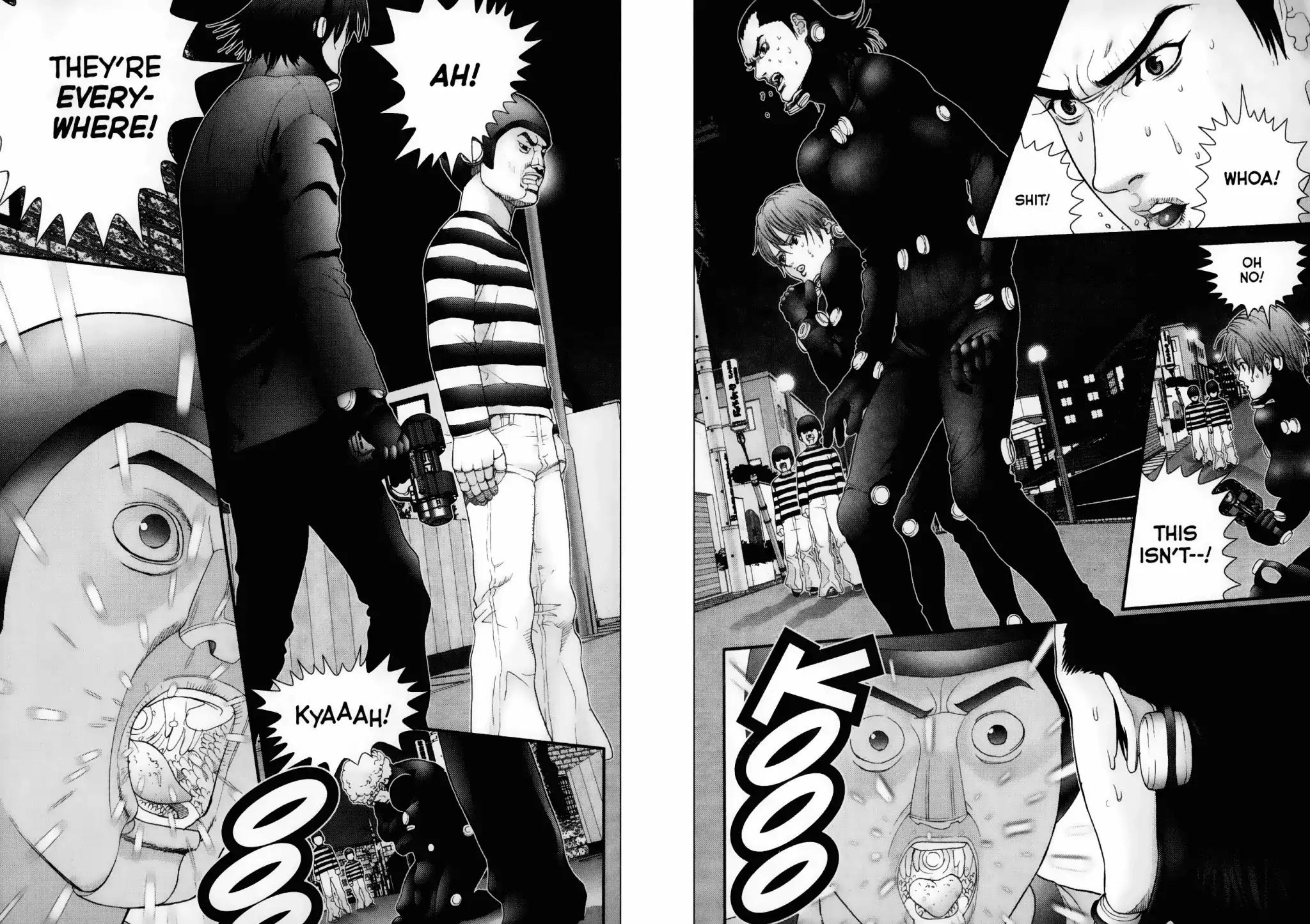 Gantz Chapter 44 page 2 - Chapter 44: Vol.4 0044: Flock of Tanakas