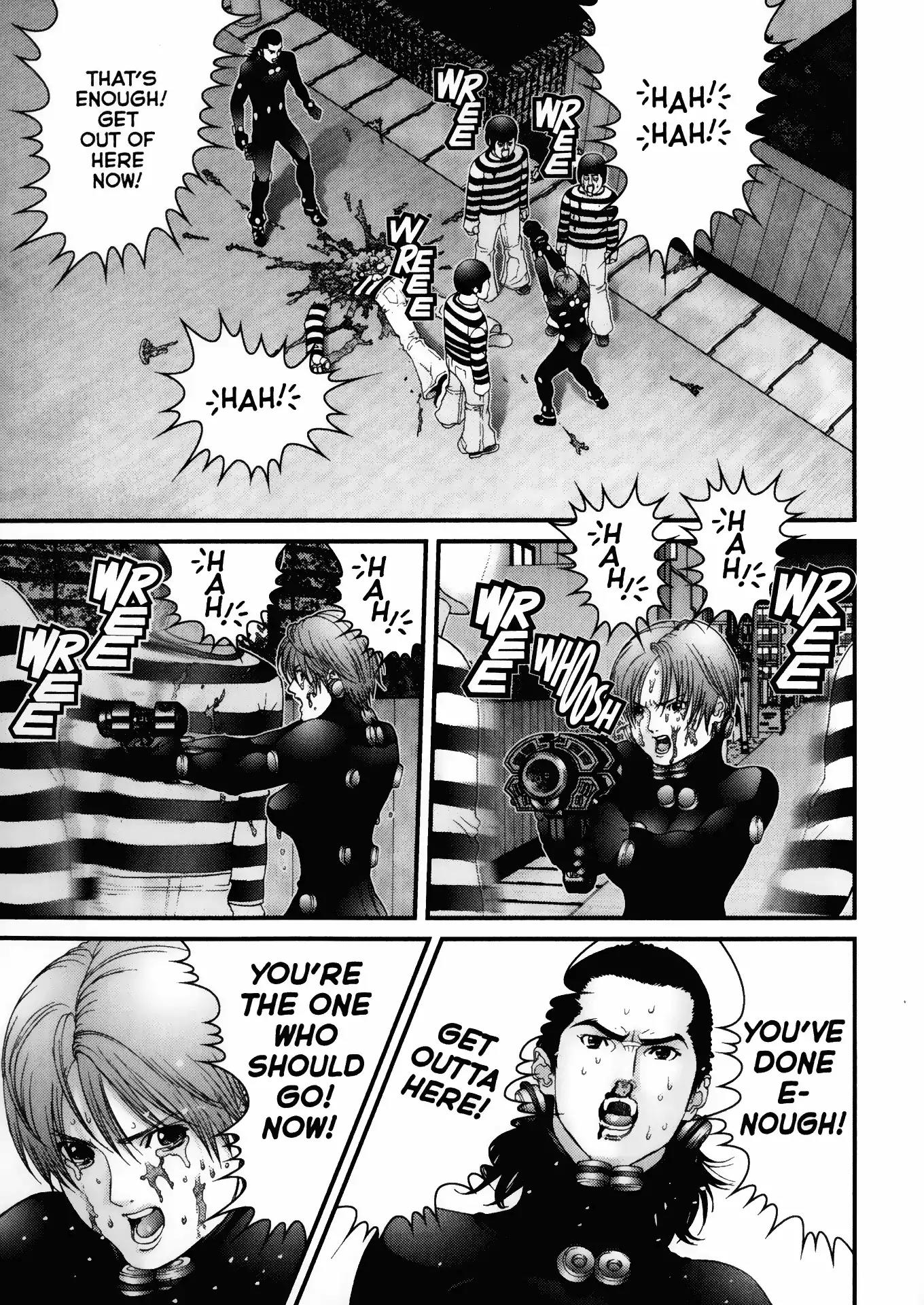 Gantz Chapter 45 page 9 - Chapter 45: Vol.4 0045: Shudder