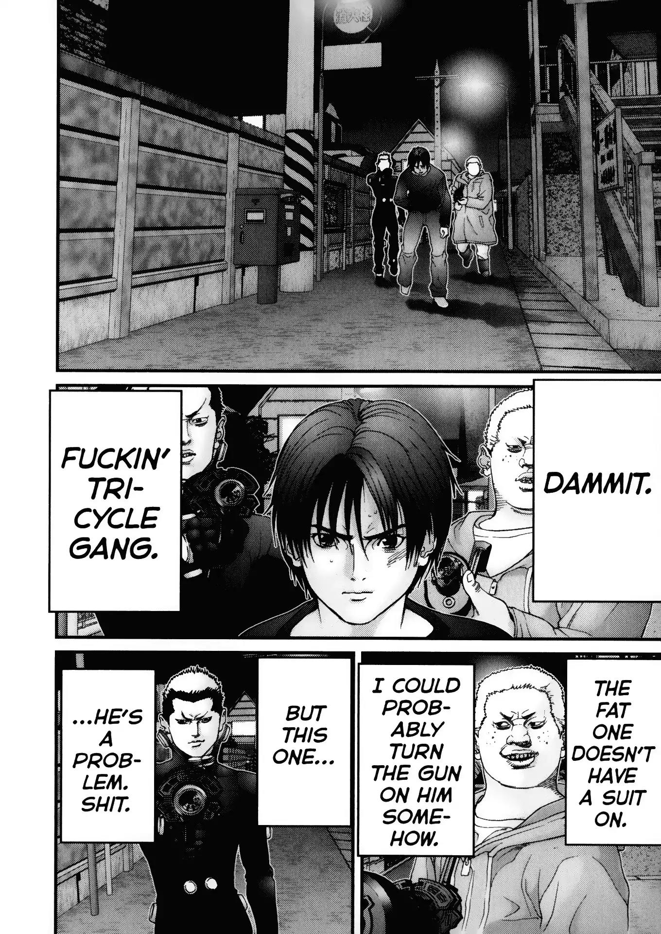 Gantz Chapter 46 page 10 - Chapter 46: Vol.4 0046: The Back Room