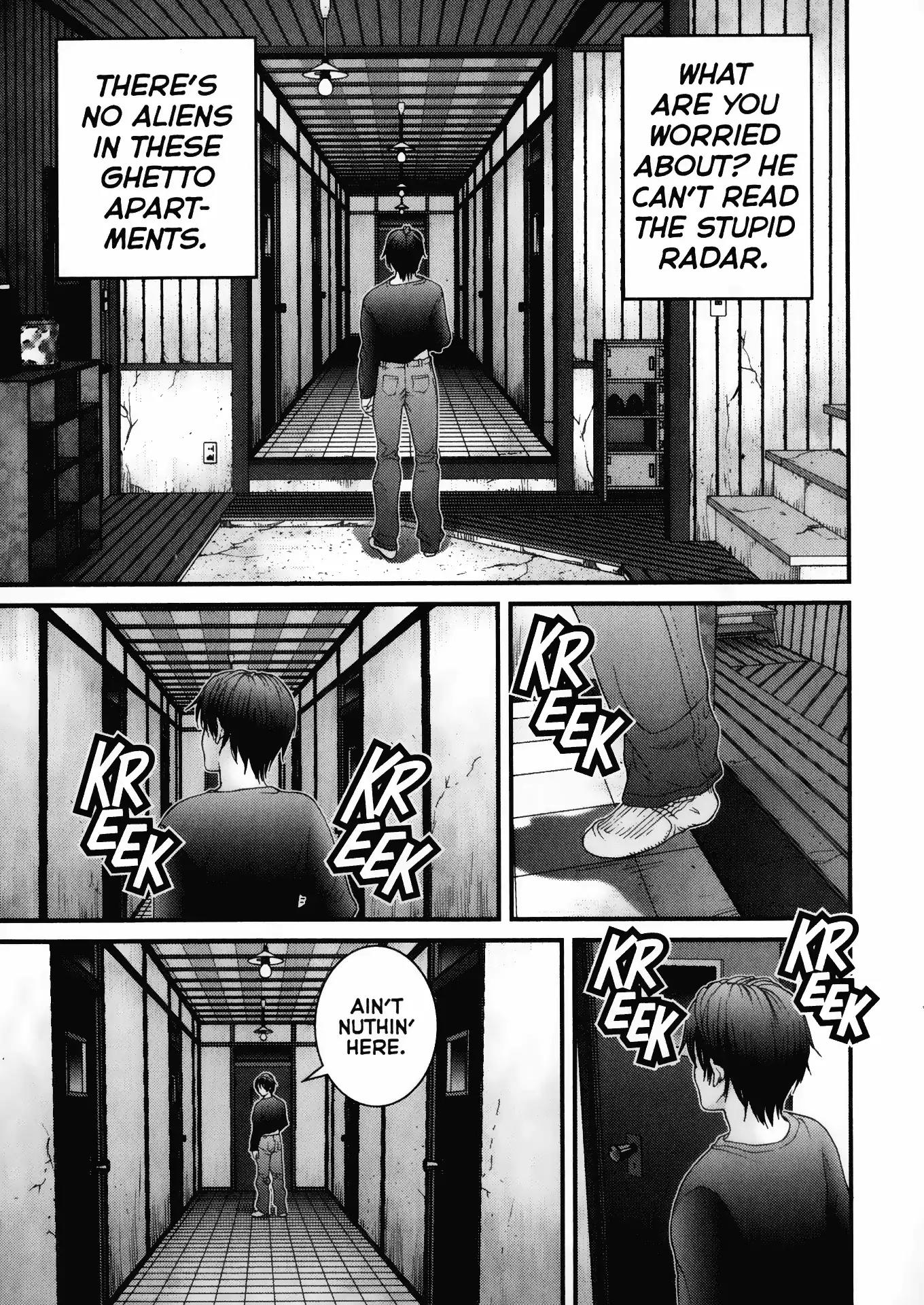 Gantz Chapter 46 page 13 - Chapter 46: Vol.4 0046: The Back Room