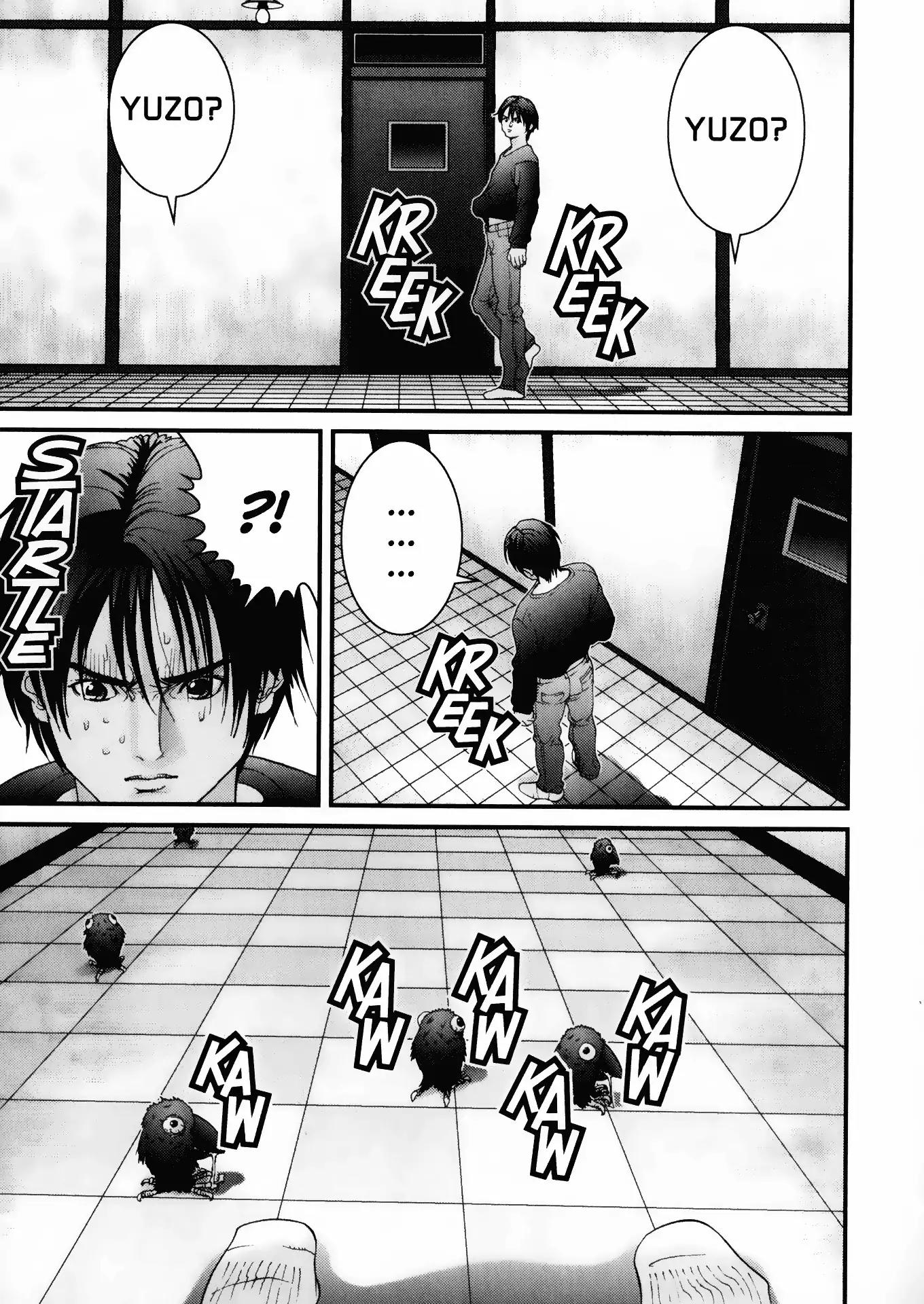 Gantz Chapter 46 page 15 - Chapter 46: Vol.4 0046: The Back Room