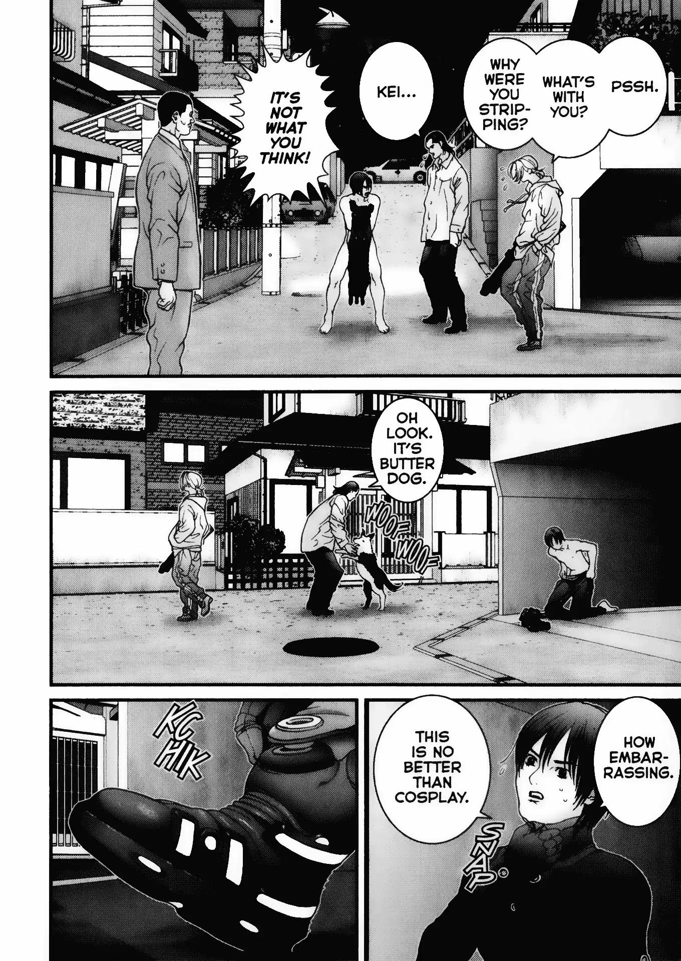 Gantz Chapter 5 page 10 - Chapter 5: Vol.1 0005: Illusion