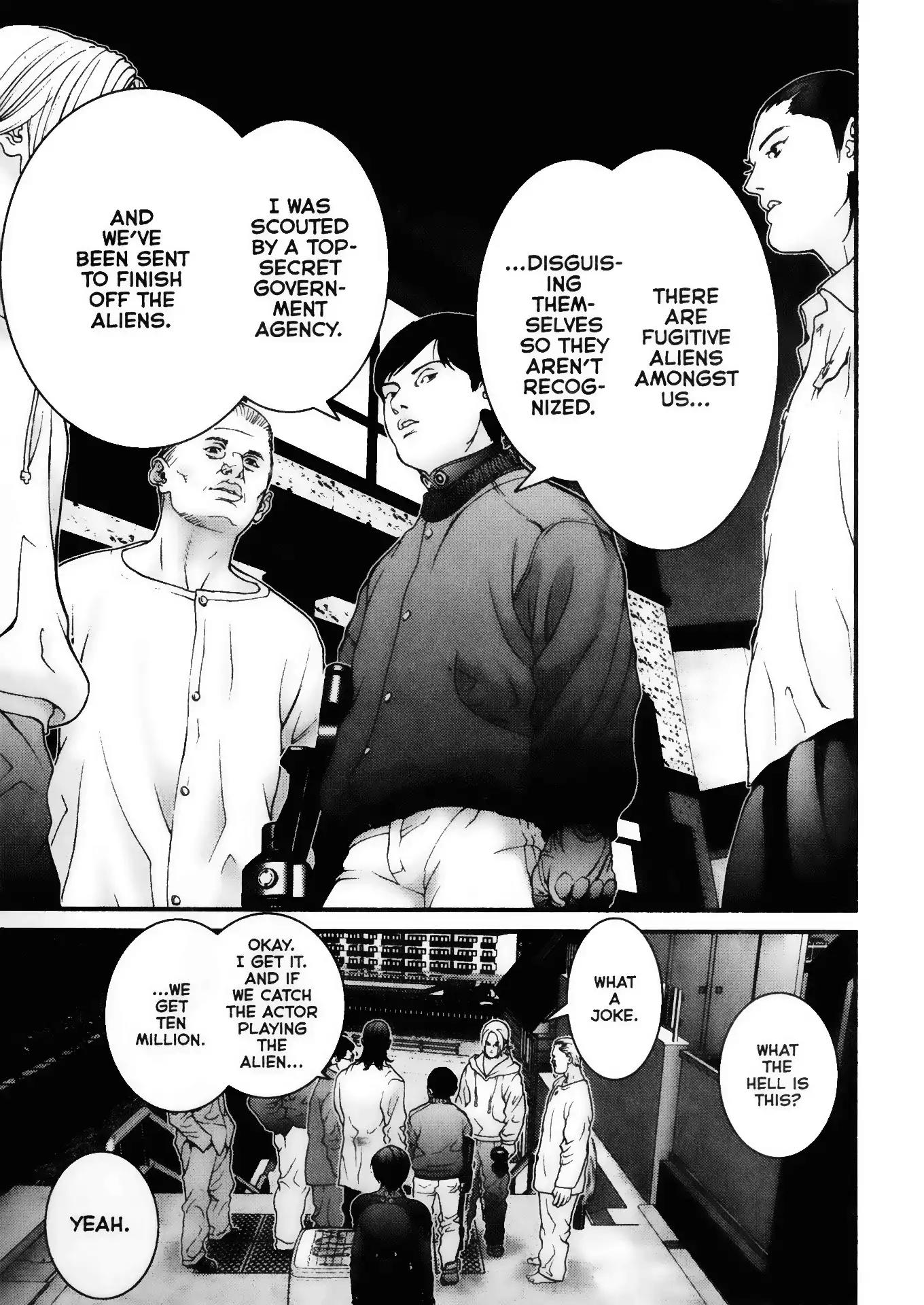 Gantz Chapter 5 page 13 - Chapter 5: Vol.1 0005: Illusion