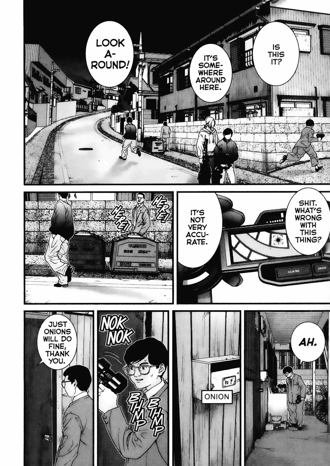 Gantz Chapter 5 page 16 - Chapter 5: Vol.1 0005: Illusion