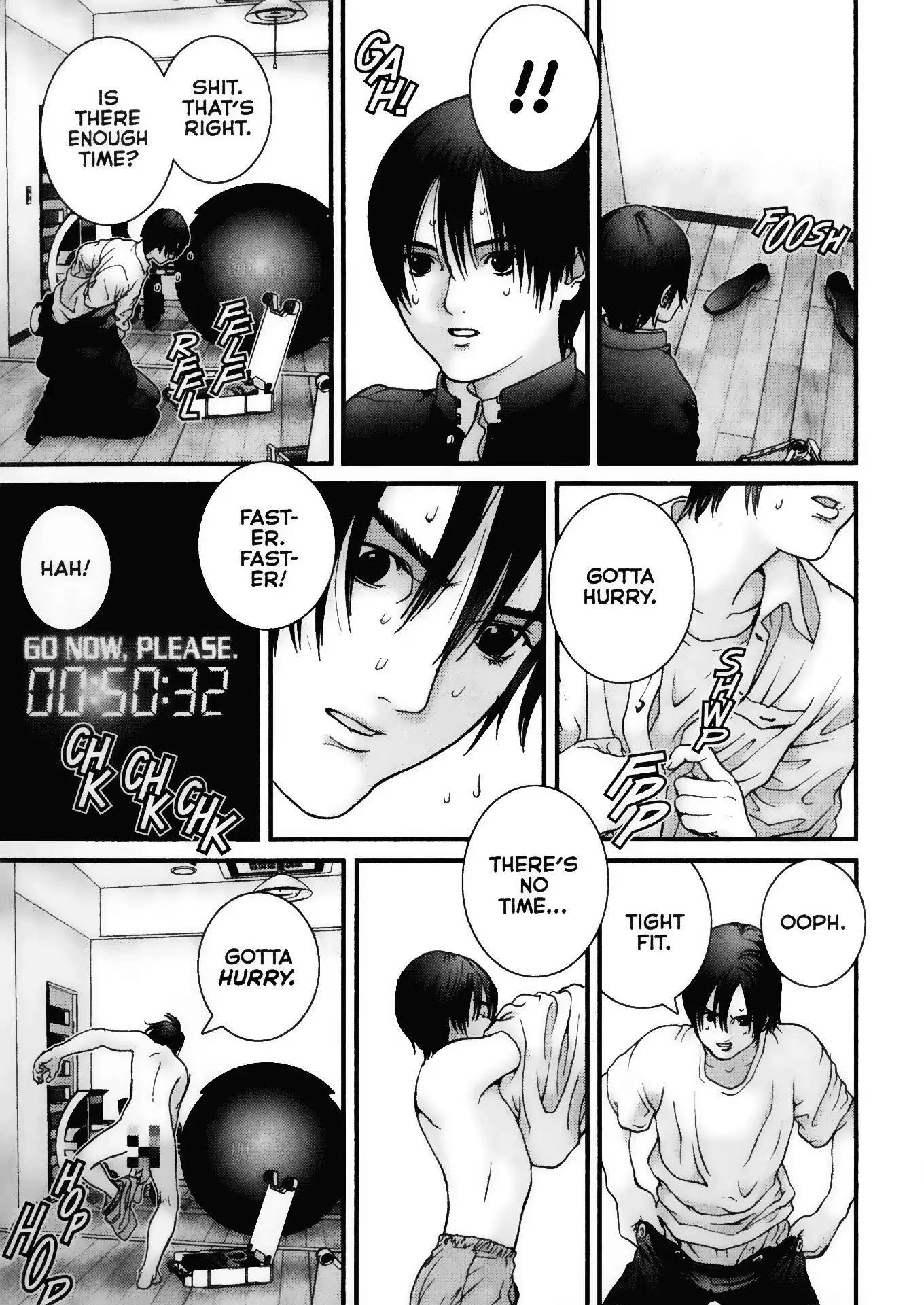 Gantz Chapter 5 page 5 - Chapter 5: Vol.1 0005: Illusion