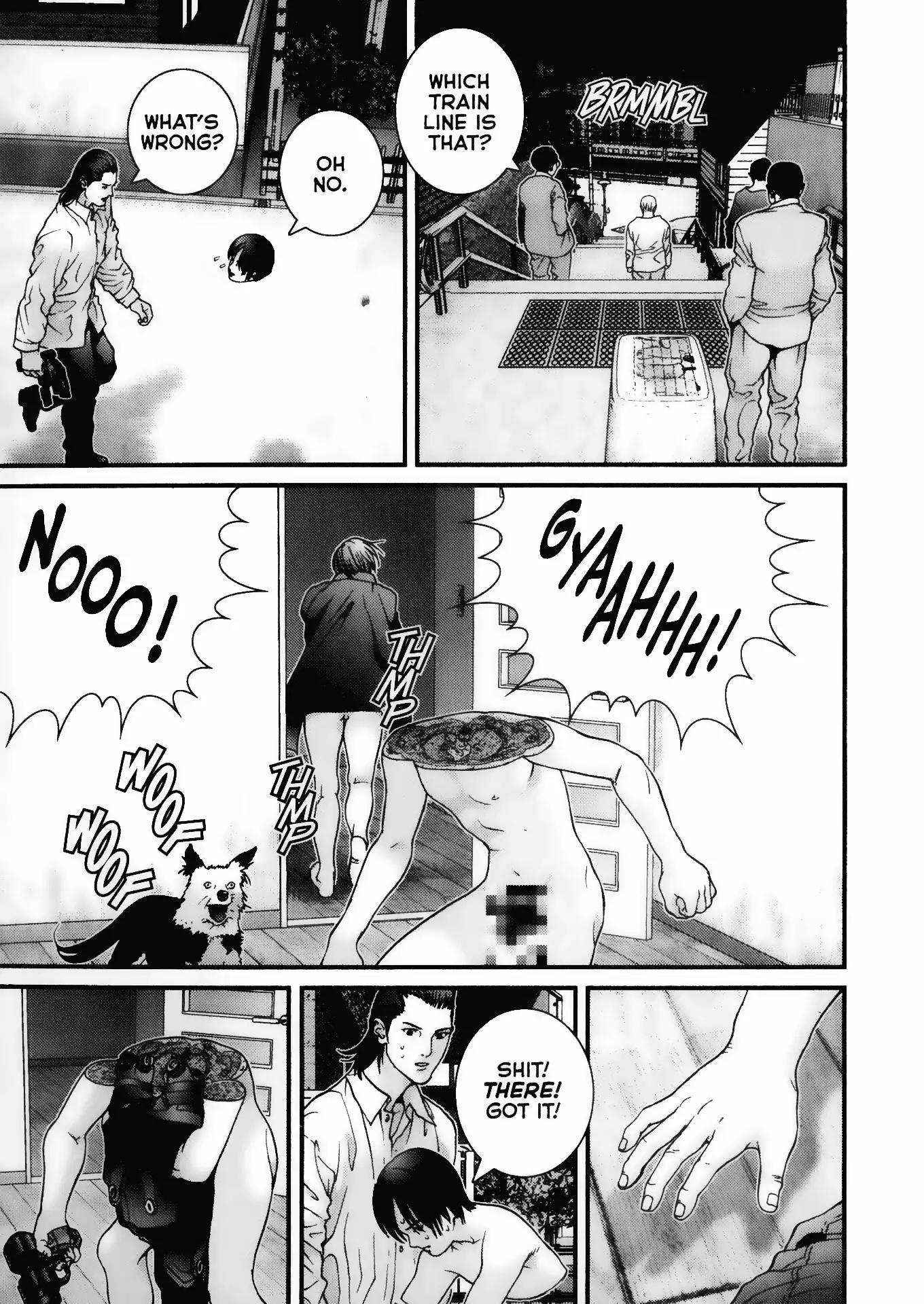 Gantz Chapter 5 page 9 - Chapter 5: Vol.1 0005: Illusion