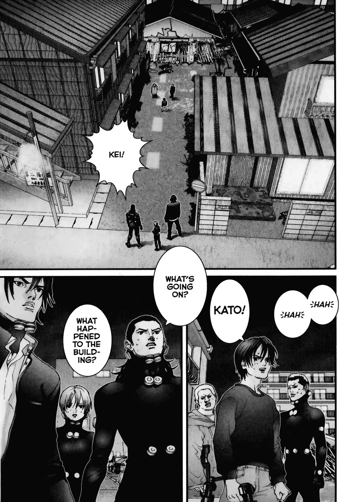 Gantz Chapter 50 page 12 - Chapter 50: Vol.5 0050: Collapse