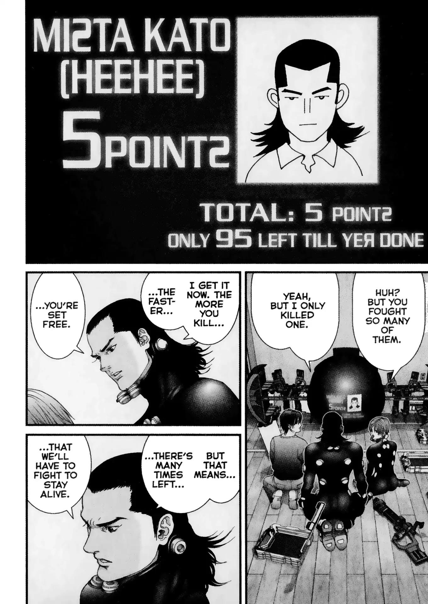 Gantz Chapter 53 page 10 - Chapter 53: Vol.5 0053: False Calm