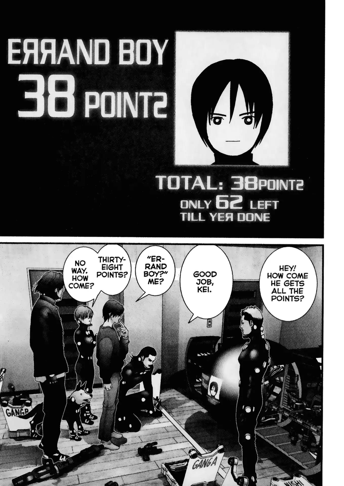 Gantz Chapter 53 page 15 - Chapter 53: Vol.5 0053: False Calm