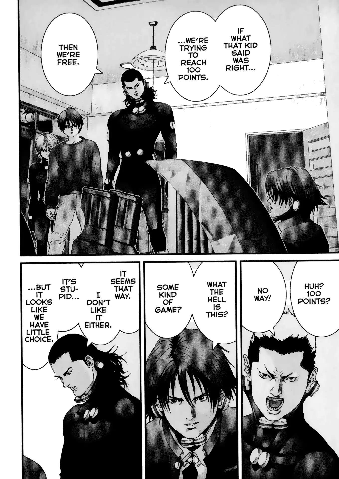 Gantz Chapter 53 page 8 - Chapter 53: Vol.5 0053: False Calm
