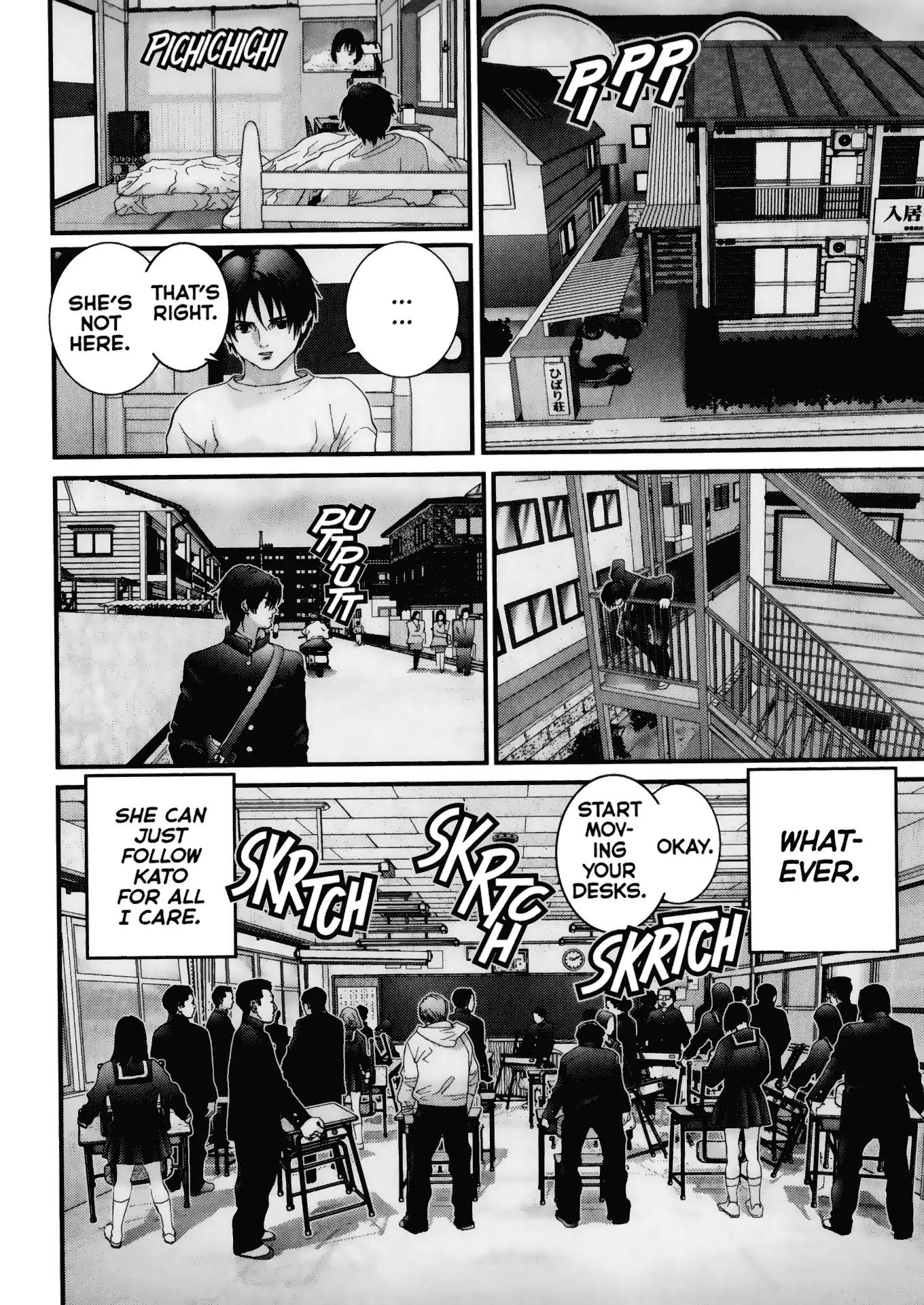 Gantz Chapter 54 page 10 - Chapter 54: Vol.5 0054: Distrust, Discomfort