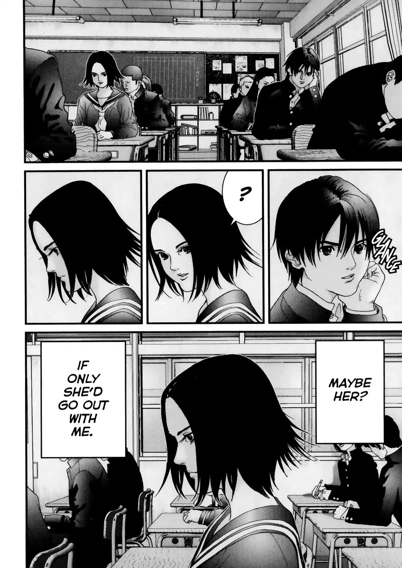 Gantz Chapter 54 page 12 - Chapter 54: Vol.5 0054: Distrust, Discomfort