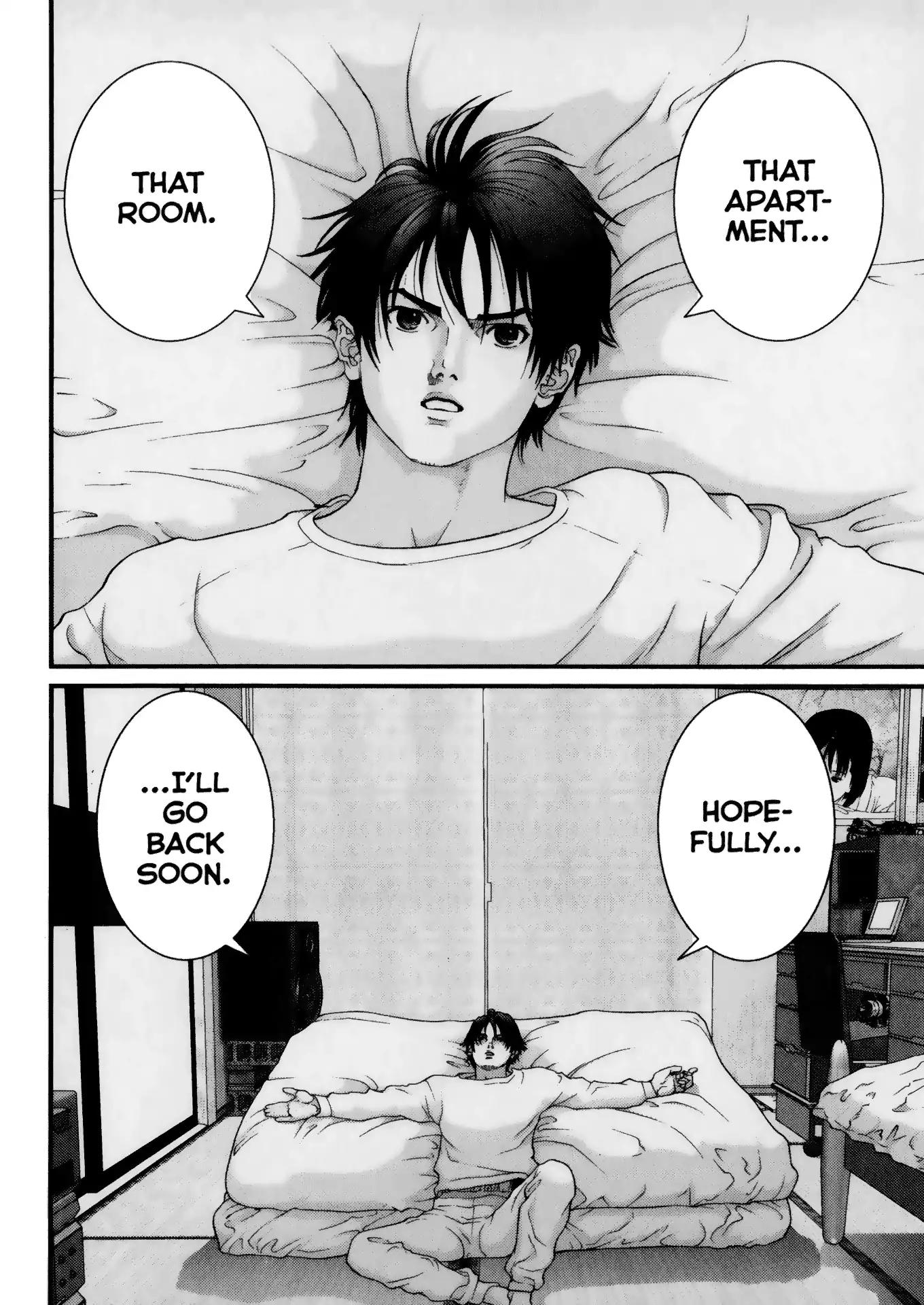 Gantz Chapter 54 page 18 - Chapter 54: Vol.5 0054: Distrust, Discomfort