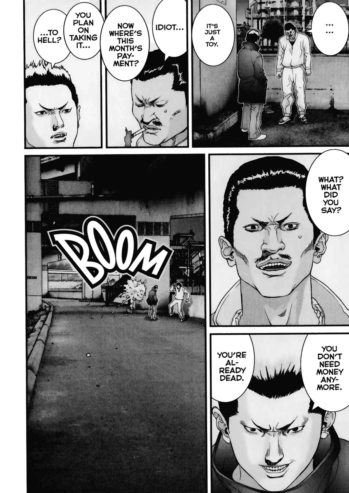 Gantz Chapter 55 page 10 - Chapter 55: Vol.5 0055: The Emperor's New Clothes