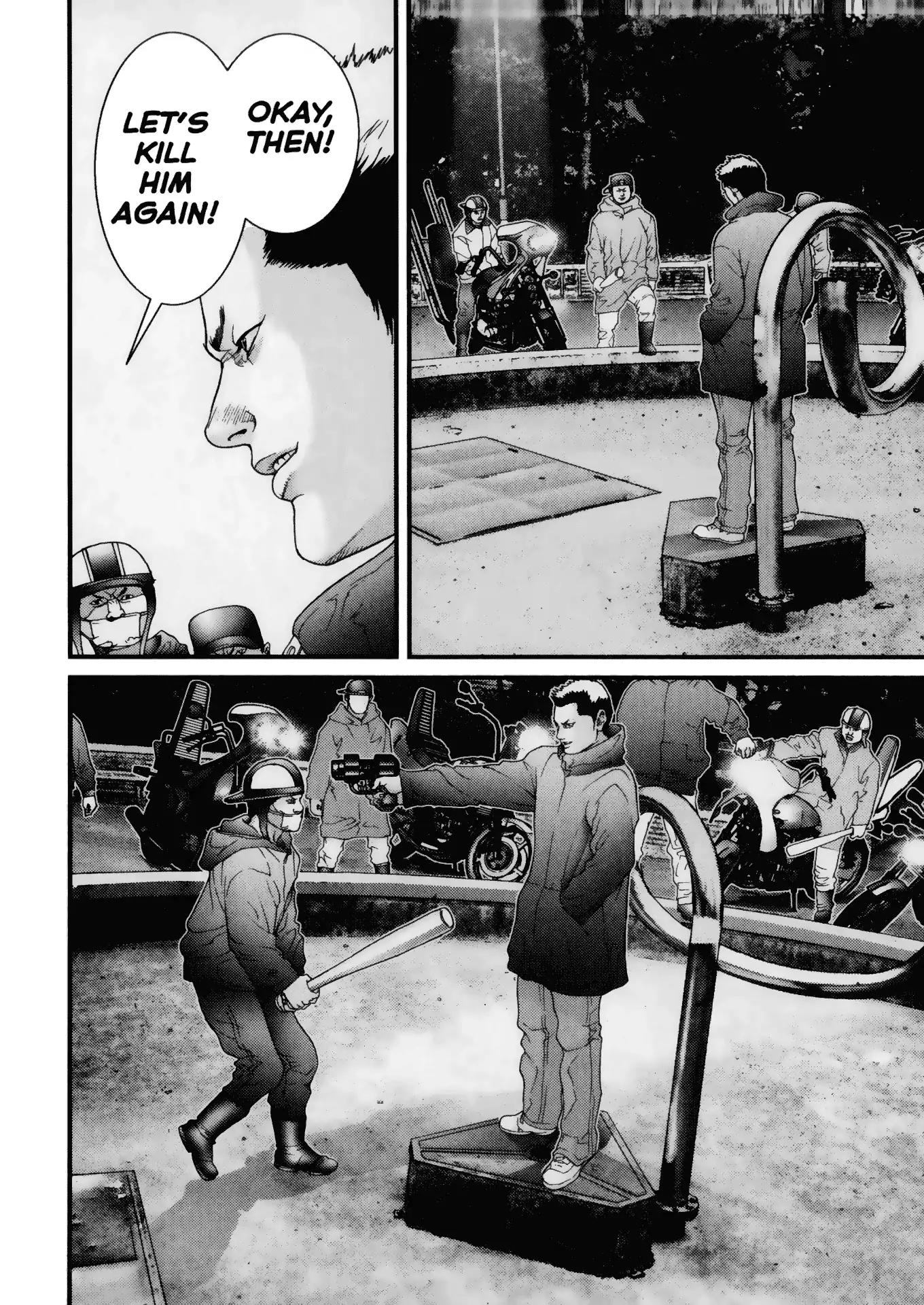Gantz Chapter 55 page 14 - Chapter 55: Vol.5 0055: The Emperor's New Clothes