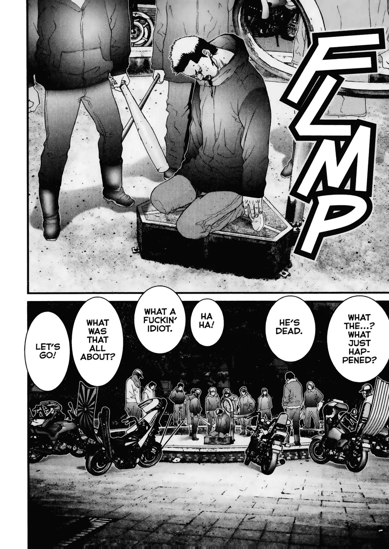 Gantz Chapter 55 page 18 - Chapter 55: Vol.5 0055: The Emperor's New Clothes