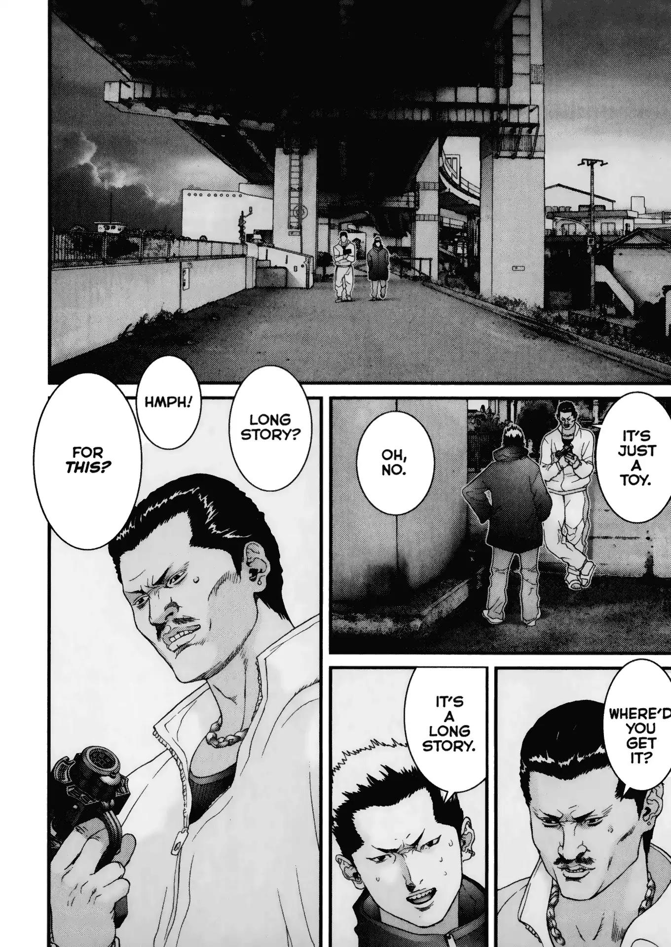 Gantz Chapter 55 page 8 - Chapter 55: Vol.5 0055: The Emperor's New Clothes