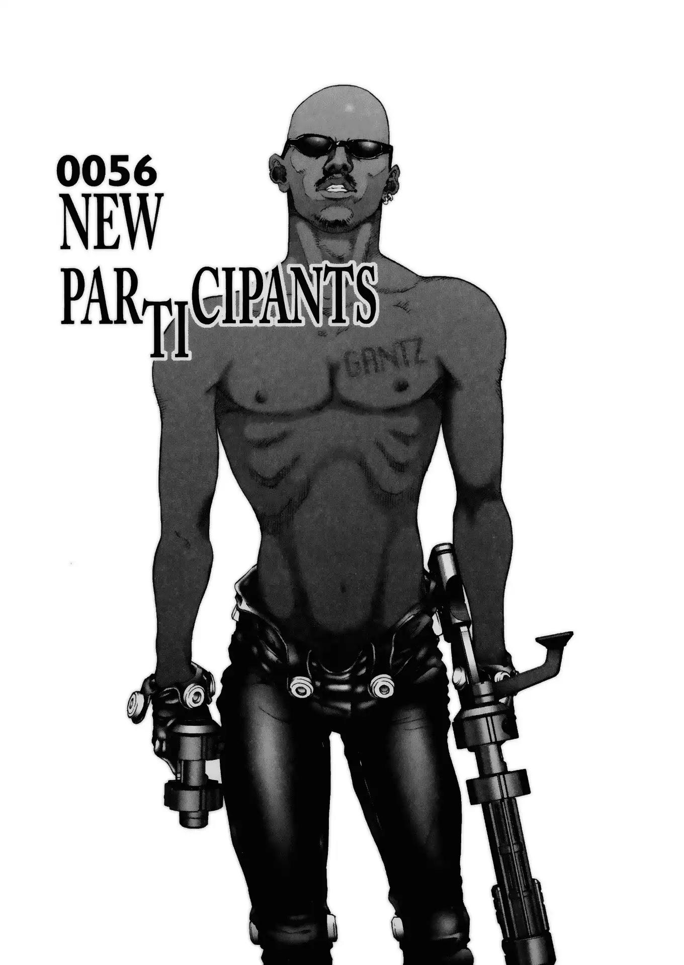 Gantz Chapter 56 page 1 - Chapter 56: Vol.5 0056: New Participants