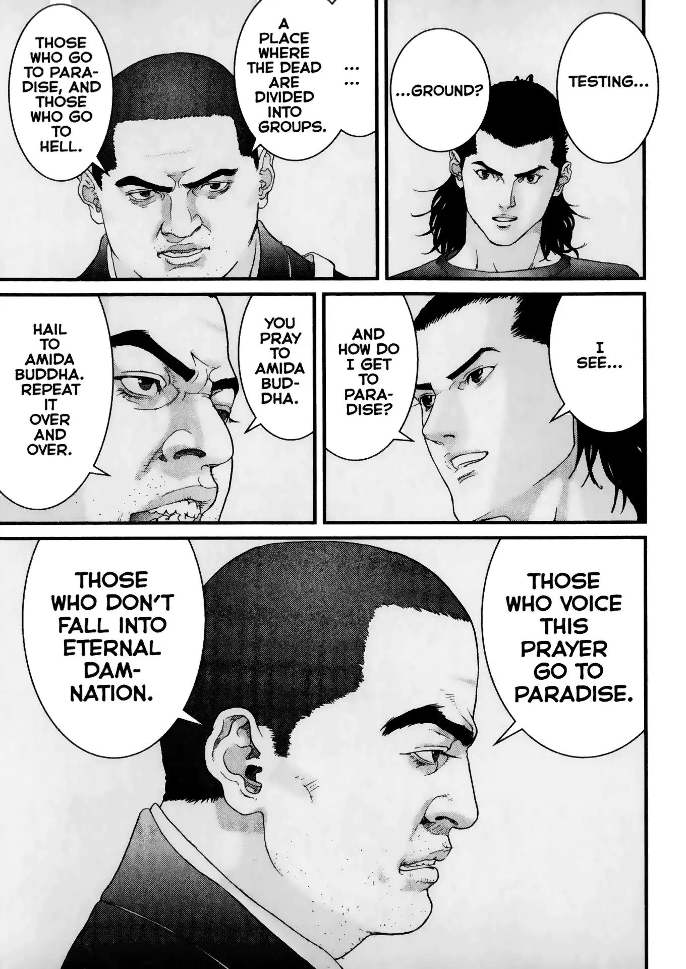 Gantz Chapter 57 page 15 - Chapter 57: Vol.5 0057: Preacher