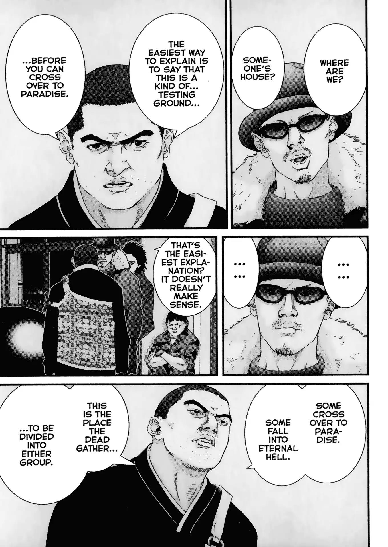Gantz Chapter 57 page 3 - Chapter 57: Vol.5 0057: Preacher