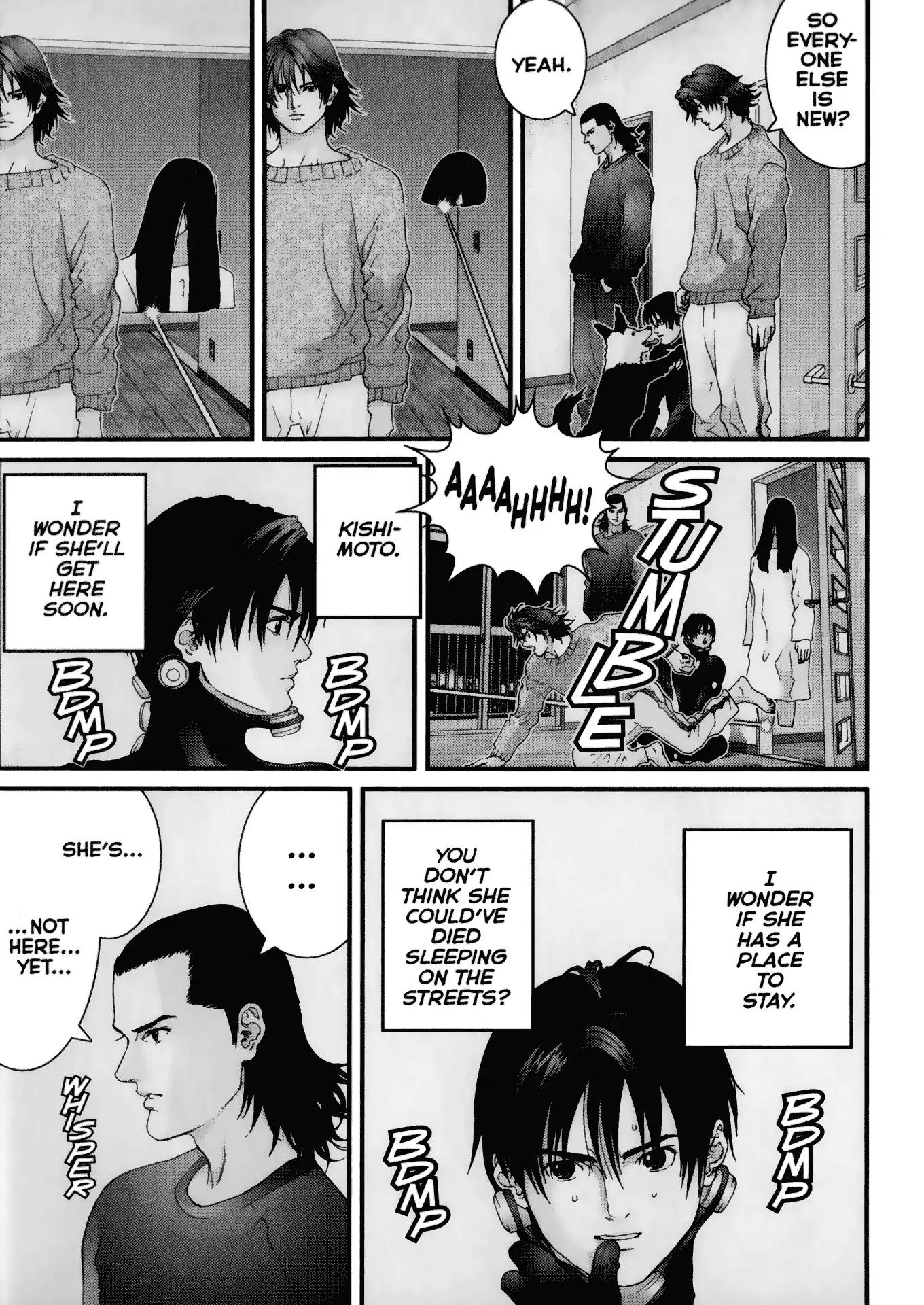 Gantz Chapter 57 page 9 - Chapter 57: Vol.5 0057: Preacher