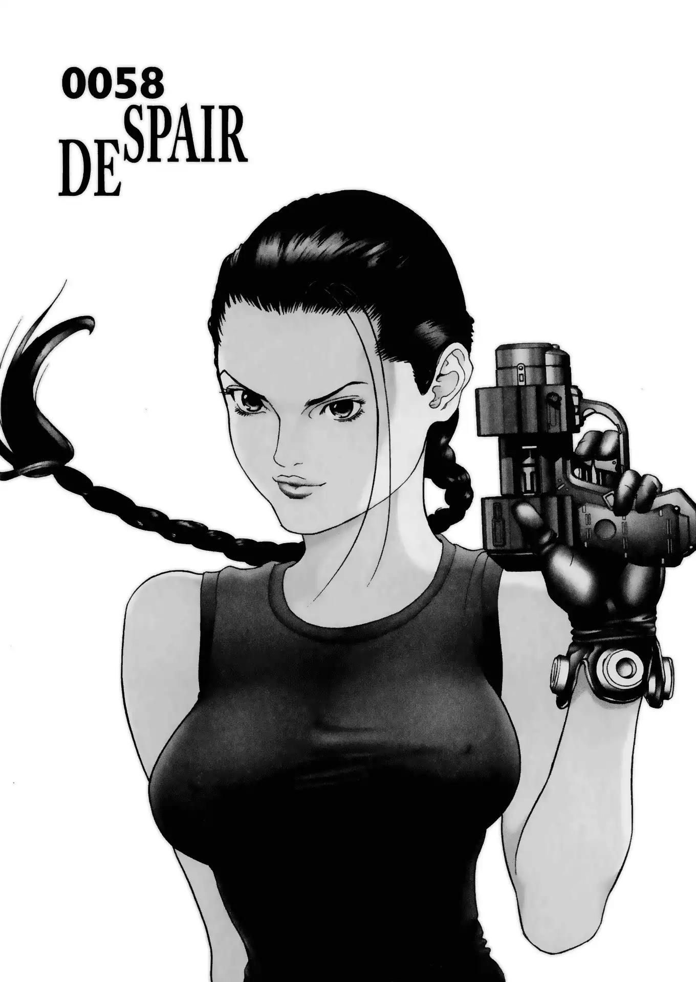 Gantz Chapter 58 page 1 - Chapter 58: Vol.5 0058: Despair