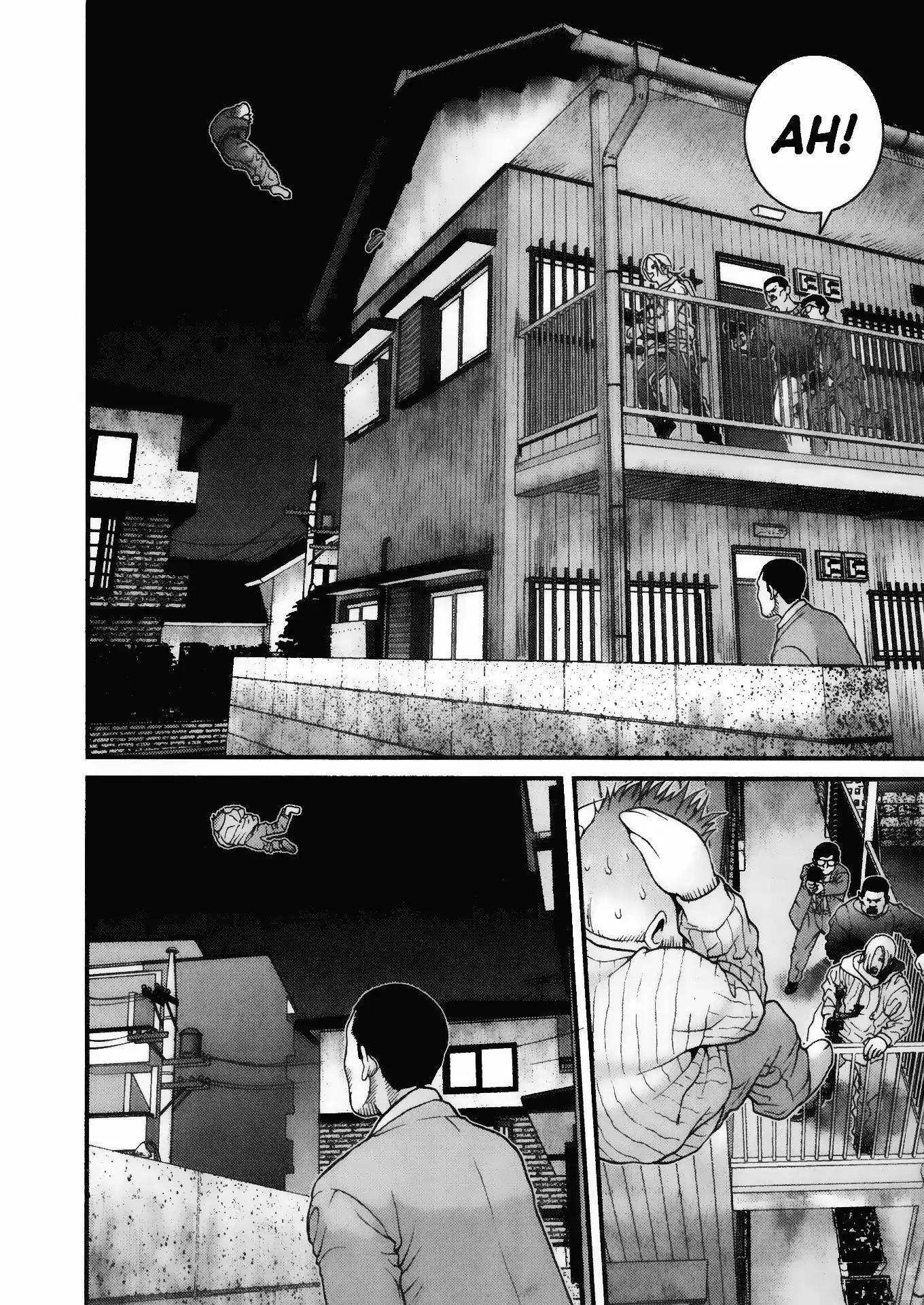 Gantz Chapter 6 page 14 - Chapter 6: Vol.1 0006: Encounter with the Onion Alien