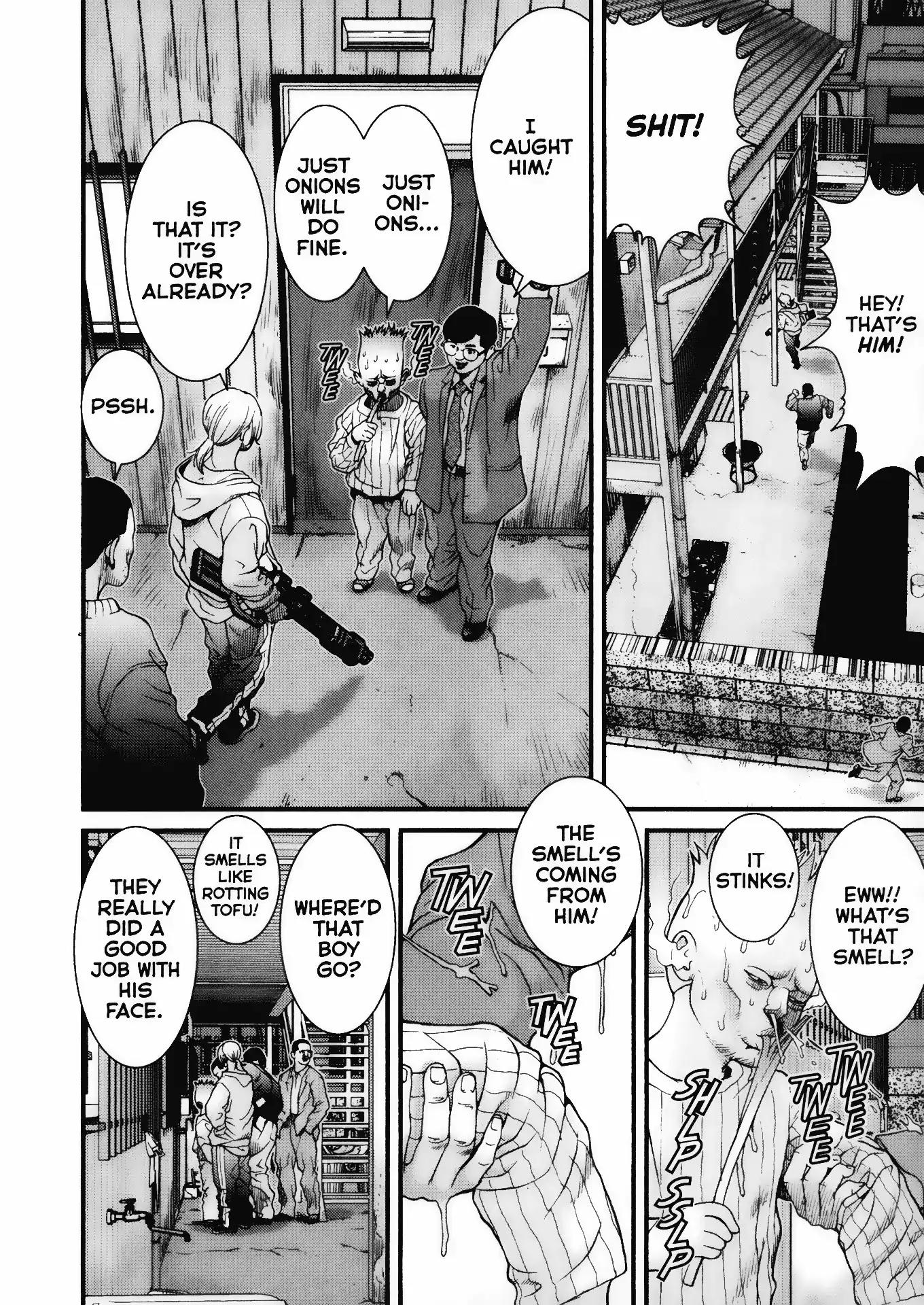Gantz Chapter 6 page 2 - Chapter 6: Vol.1 0006: Encounter with the Onion Alien