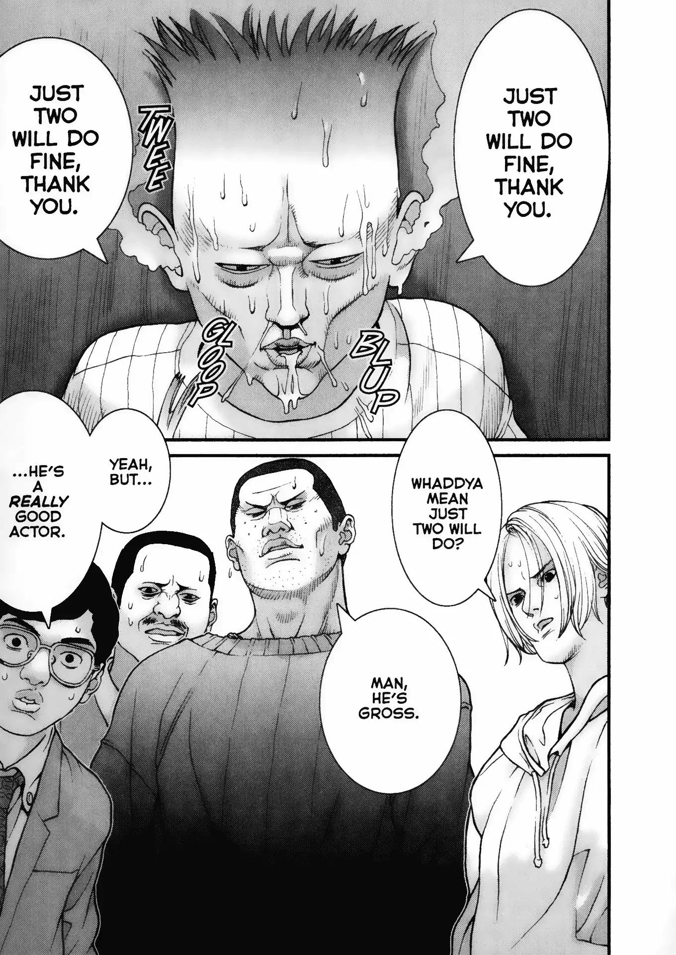 Gantz Chapter 6 page 3 - Chapter 6: Vol.1 0006: Encounter with the Onion Alien