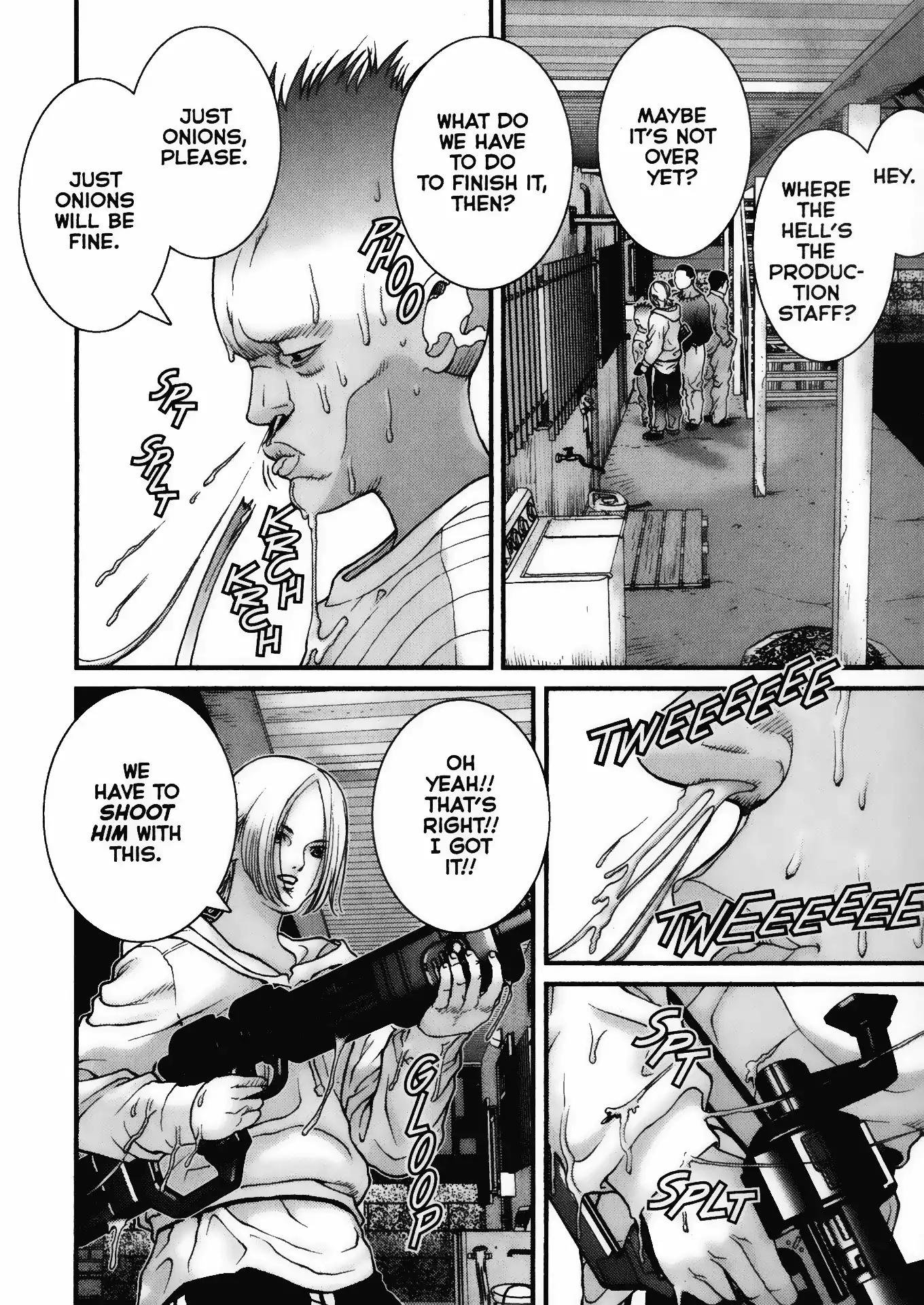 Gantz Chapter 6 page 8 - Chapter 6: Vol.1 0006: Encounter with the Onion Alien
