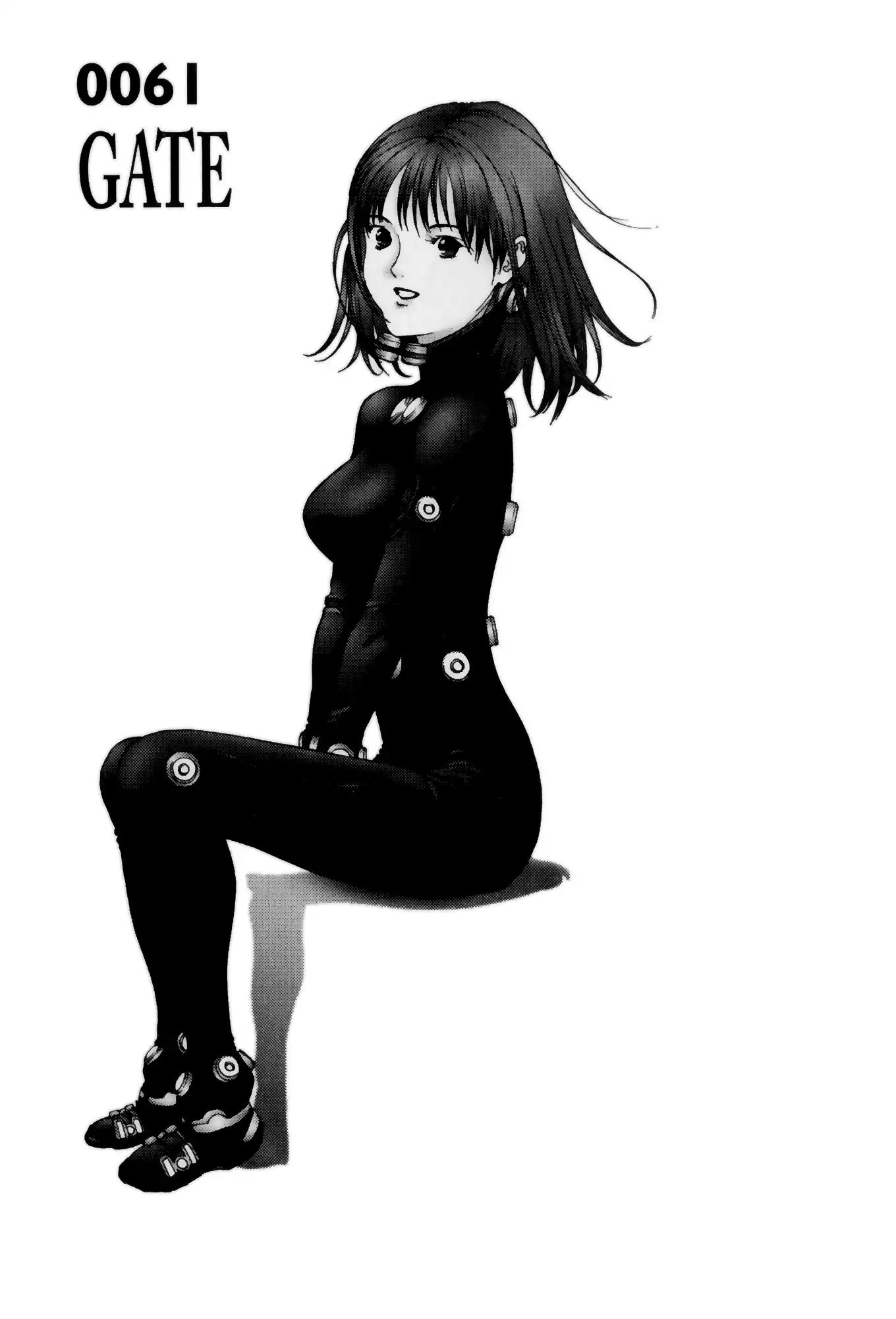 Gantz Chapter 61 page 1 - Chapter 61: Vol.6 0061: Gate
