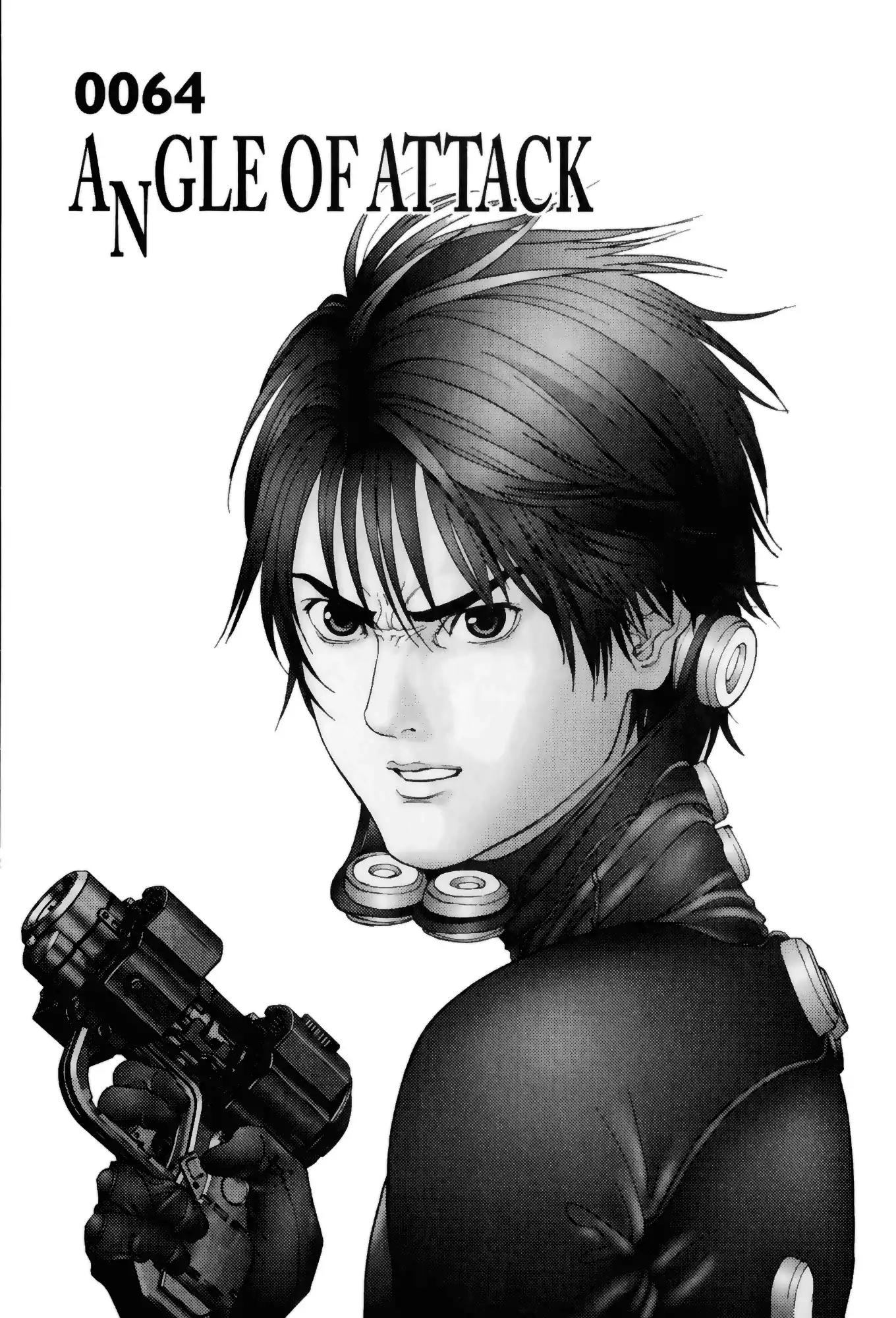 Gantz Chapter 64 page 1 - Chapter 64: Vol.6 0064: Angle of Attack