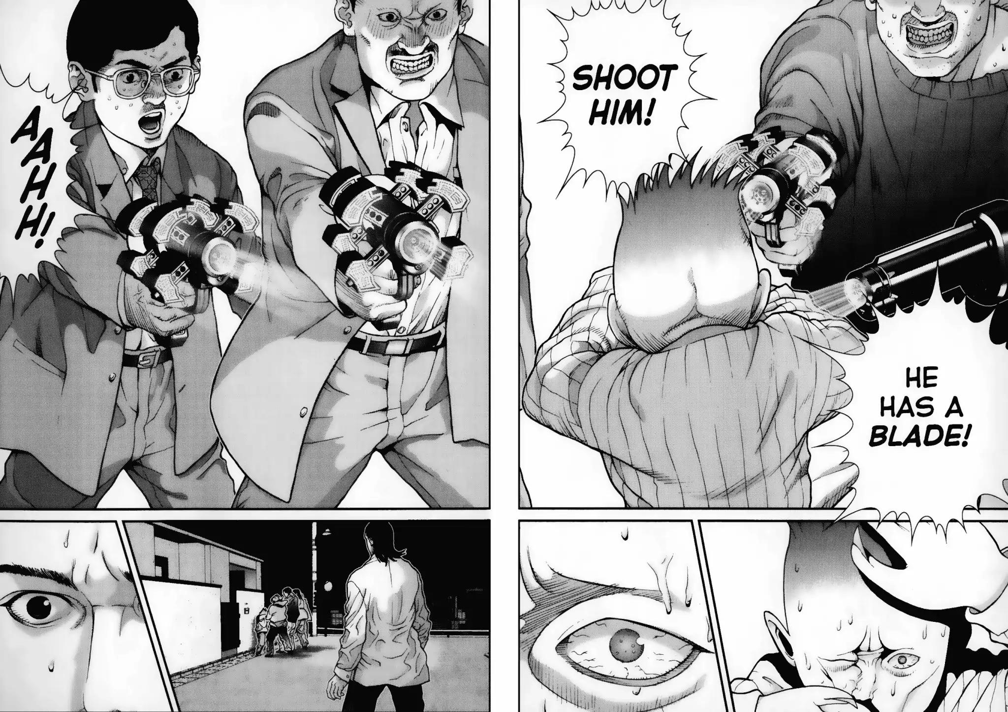 Gantz Chapter 7 page 15 - Chapter 7: Vol.1 0007: Non-Preplanned Harmony