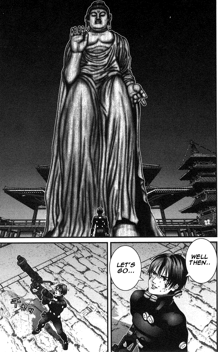 Gantz Chapter 71 page 14 - Chapter 71: Buddha