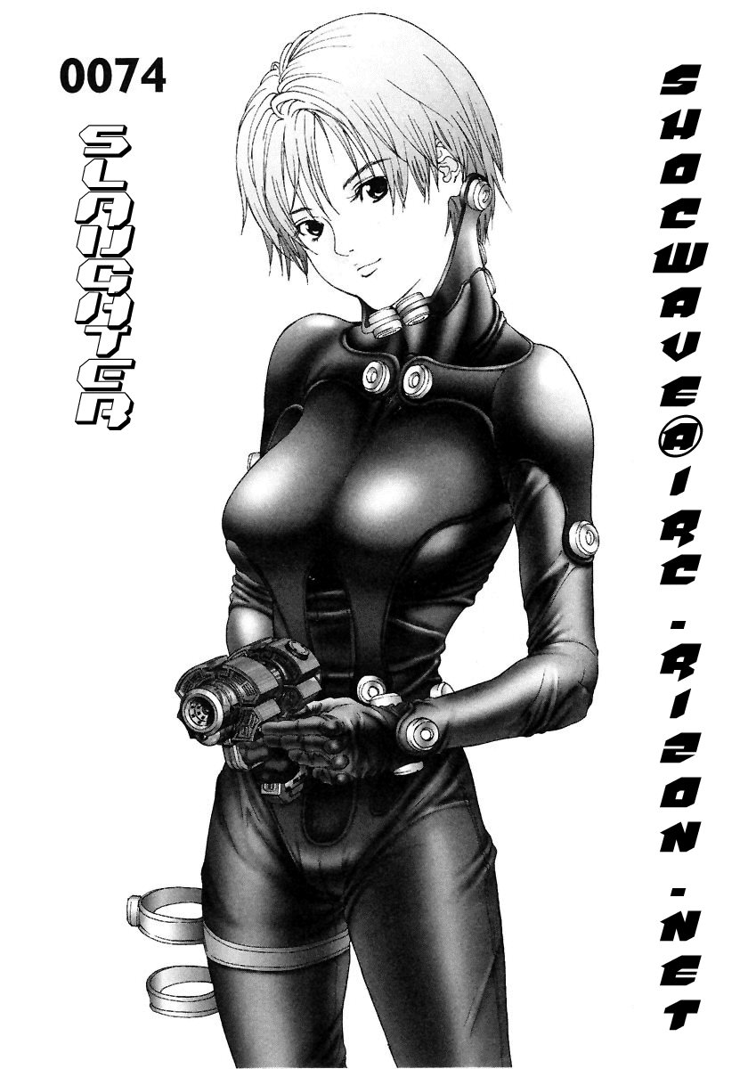 Gantz Chapter 74 page 1 - Chapter 74: Slaughter