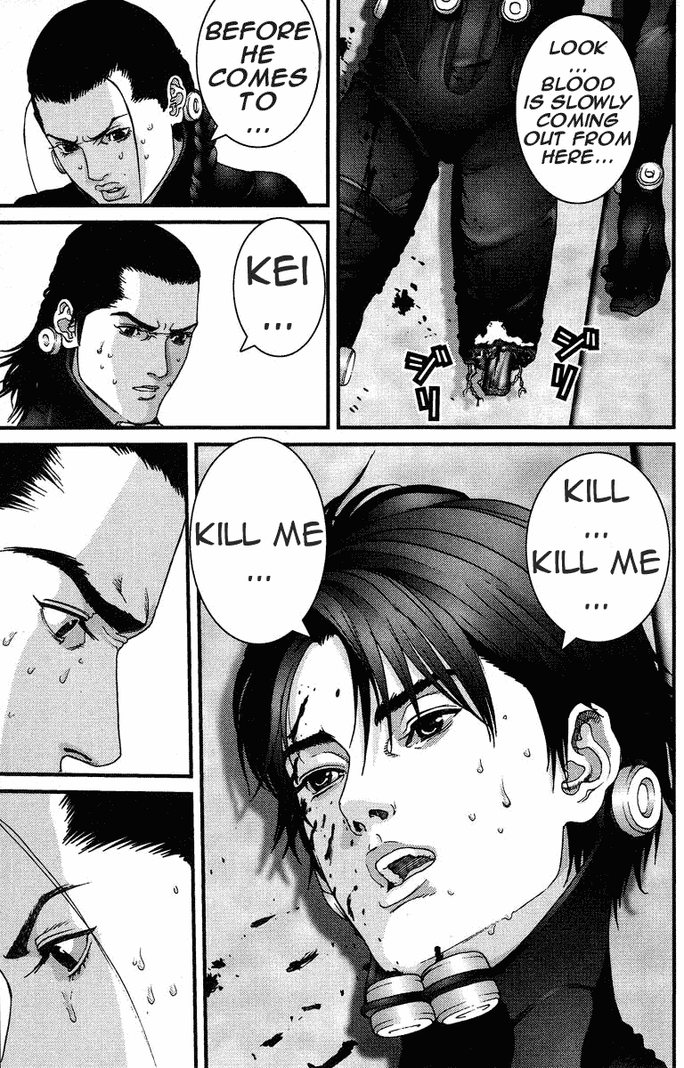 Gantz Chapter 79 page 17 - Chapter 79: Read Carefully