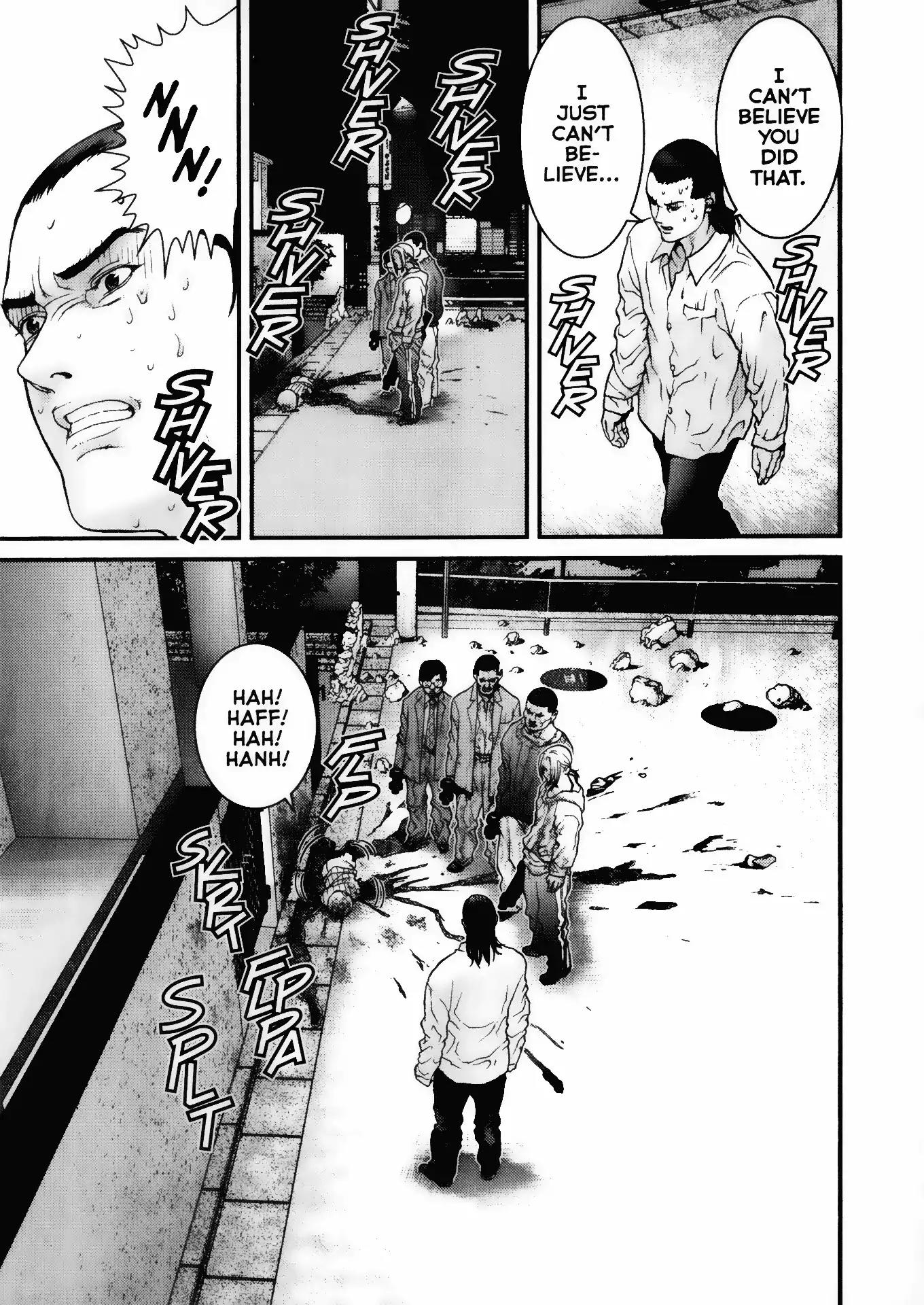 Gantz Chapter 8 page 9 - Chapter 8: Vol.1 0008: Slaughter