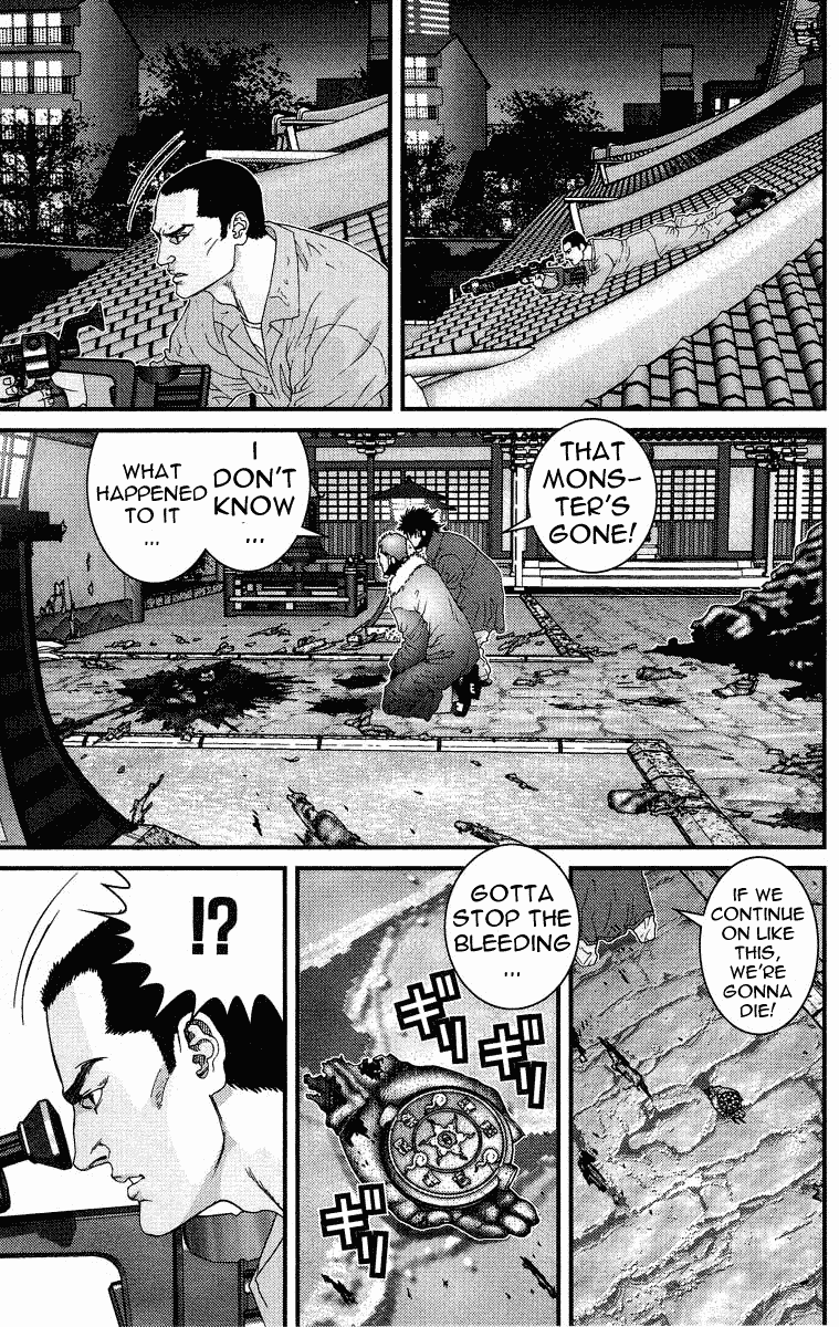 Gantz Chapter 81 page 3 - Chapter 81: Cold Words