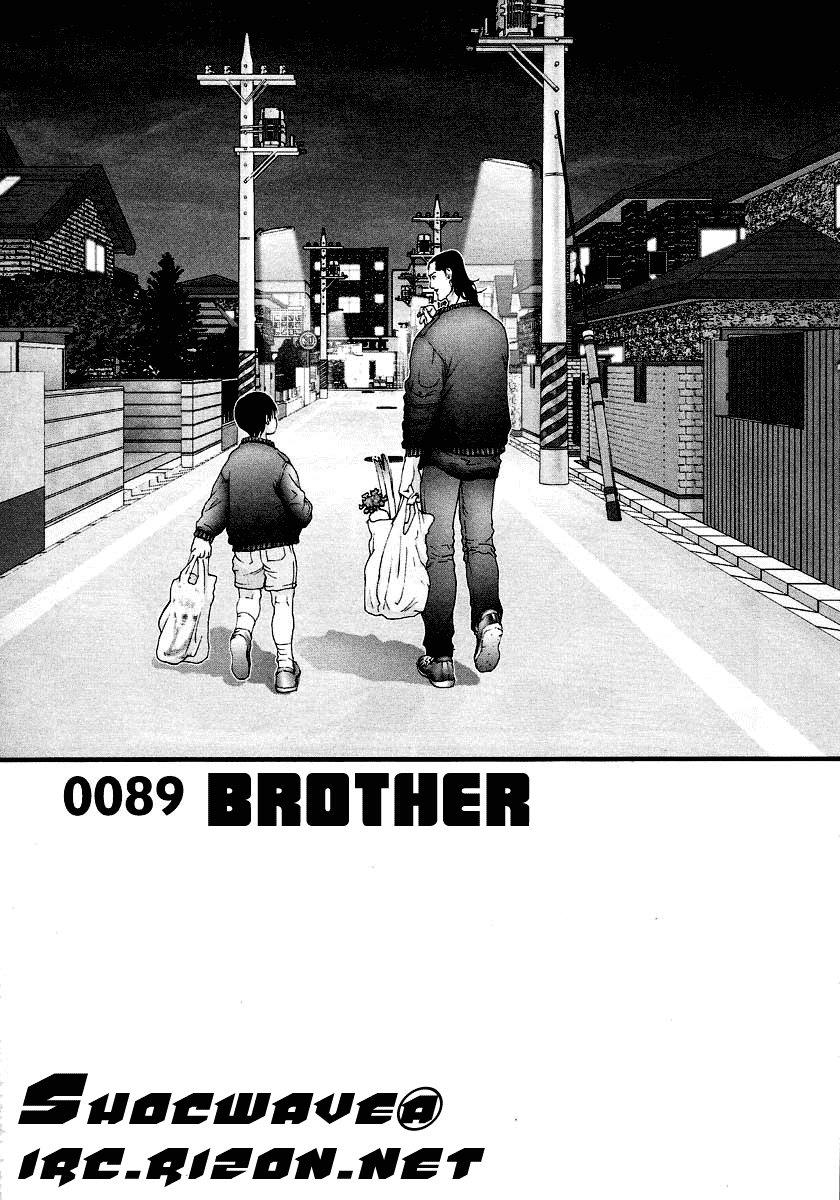 Gantz Chapter 89 page 1 - Chapter 89: Brother