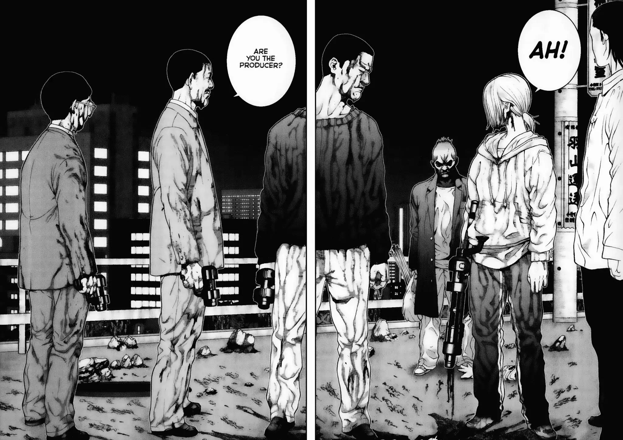 Gantz Chapter 9 page 14 - Chapter 9: Vol.1 0009: Eichmann Test