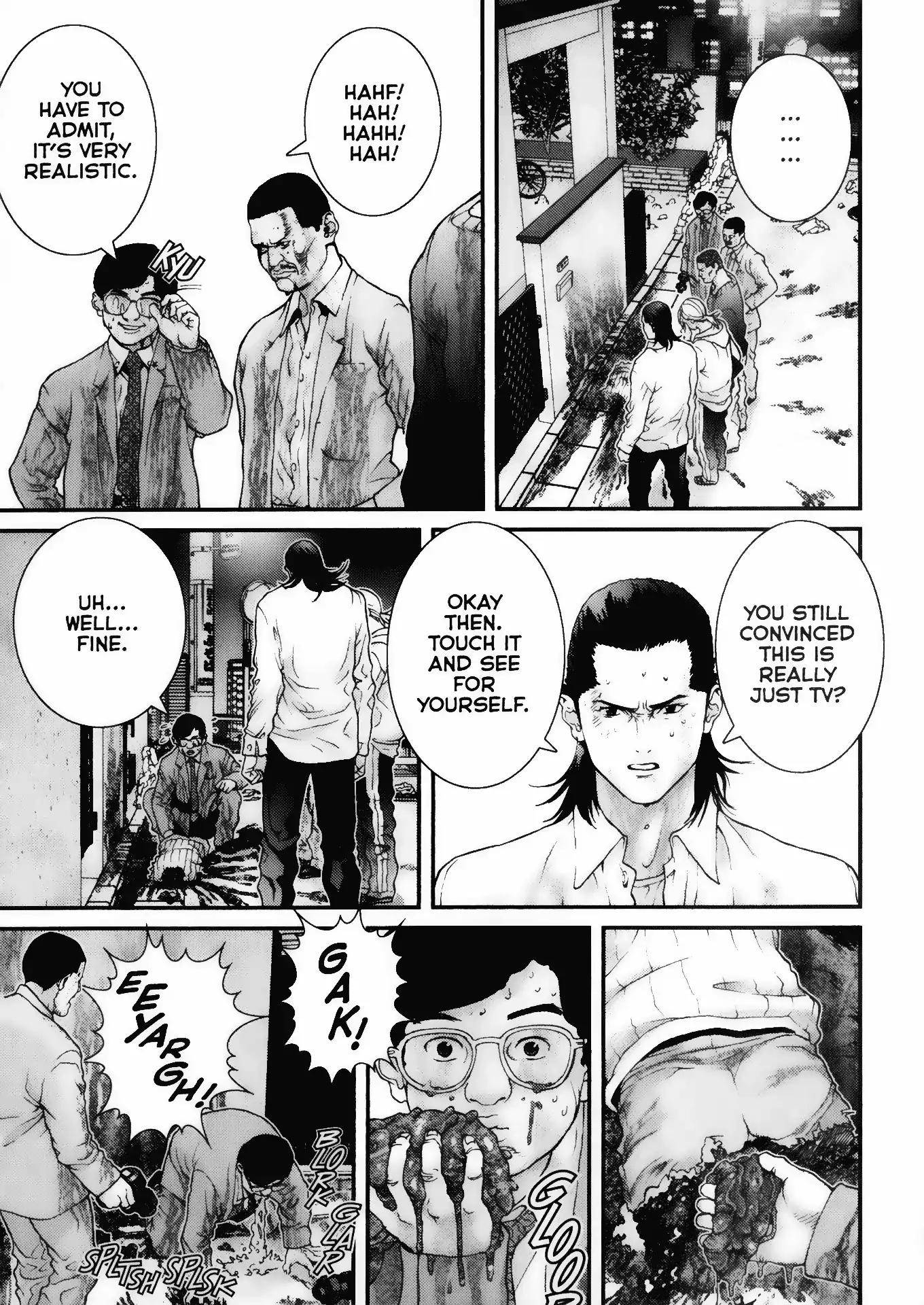 Gantz Chapter 9 page 3 - Chapter 9: Vol.1 0009: Eichmann Test