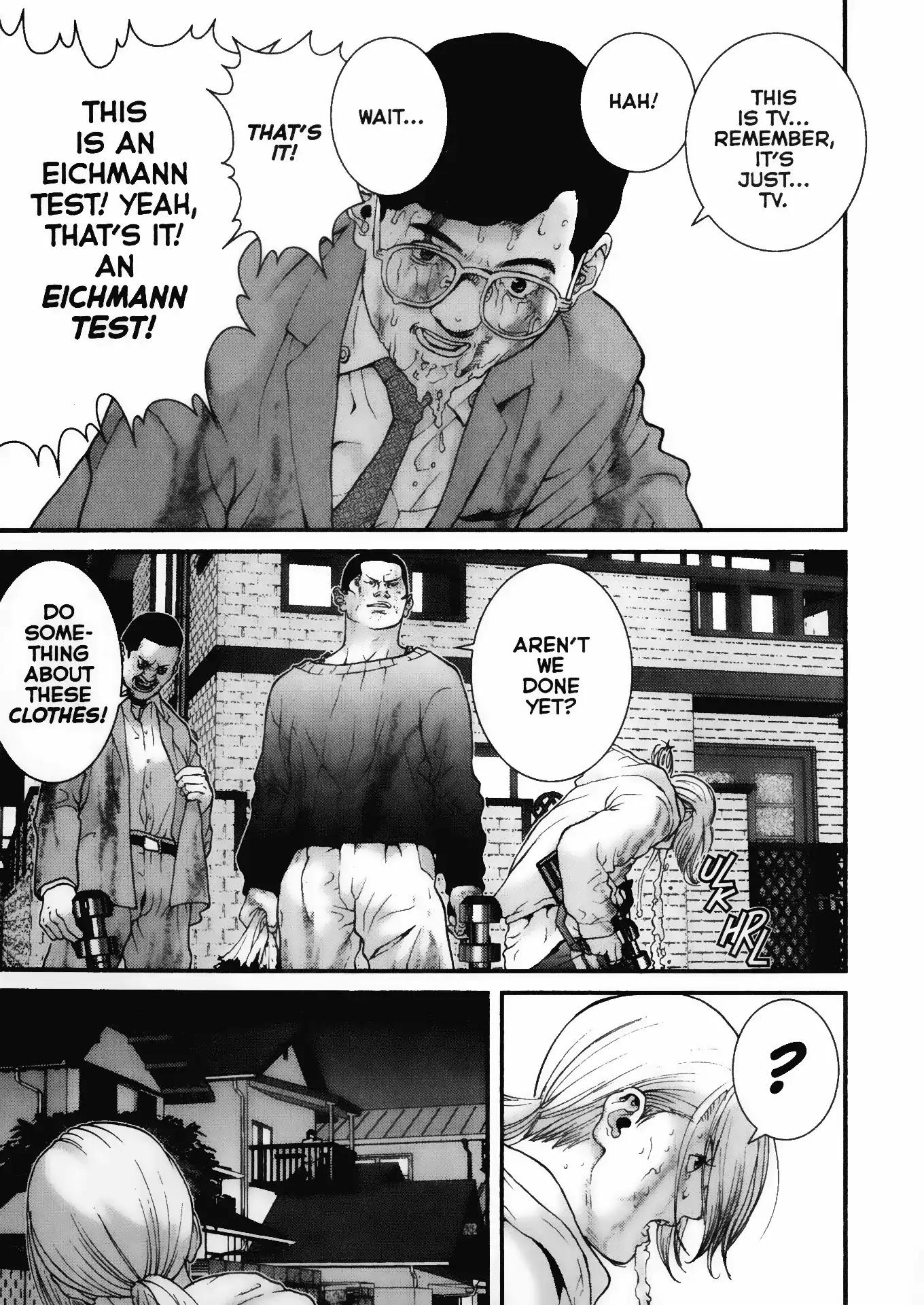Gantz Chapter 9 page 7 - Chapter 9: Vol.1 0009: Eichmann Test