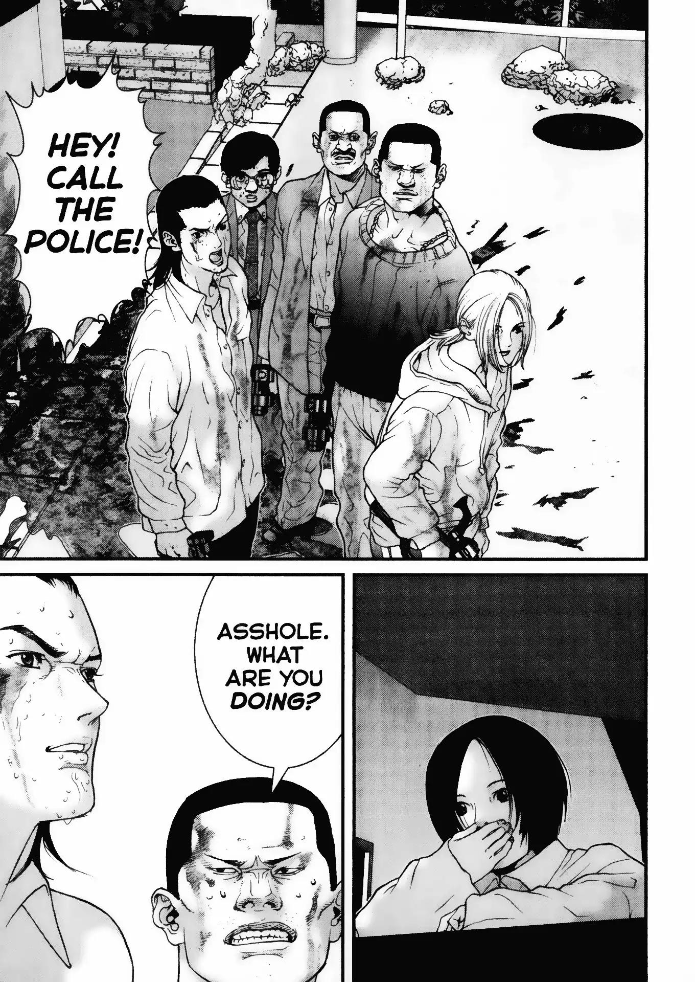 Gantz Chapter 9 page 9 - Chapter 9: Vol.1 0009: Eichmann Test